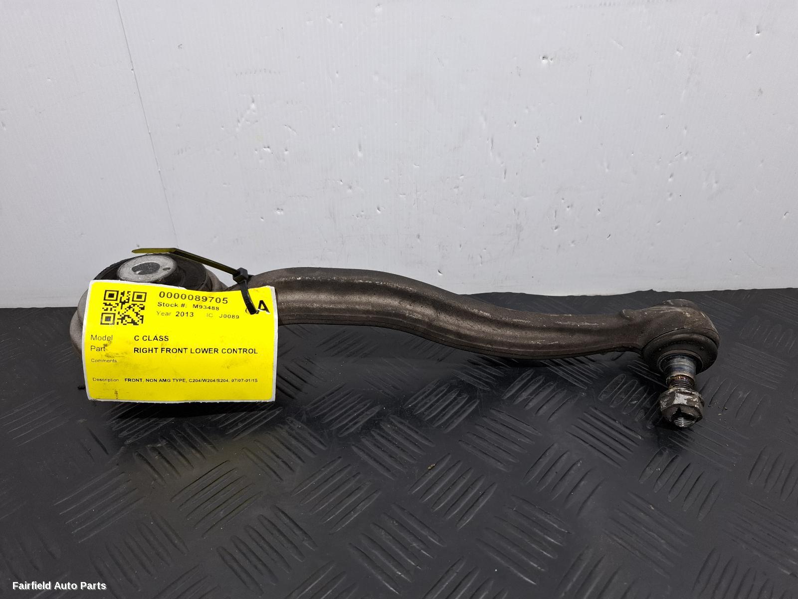2007-2015 Mercedes C Class Right Front Lower Control Arm