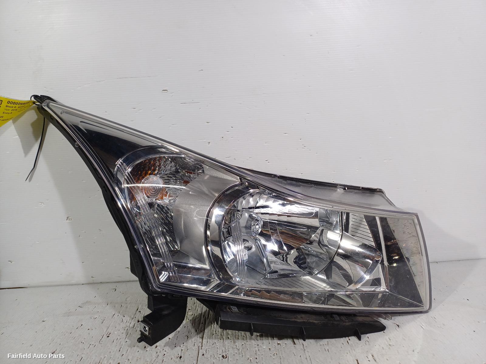 2015-2017 Holden Cruze Right Headlamp