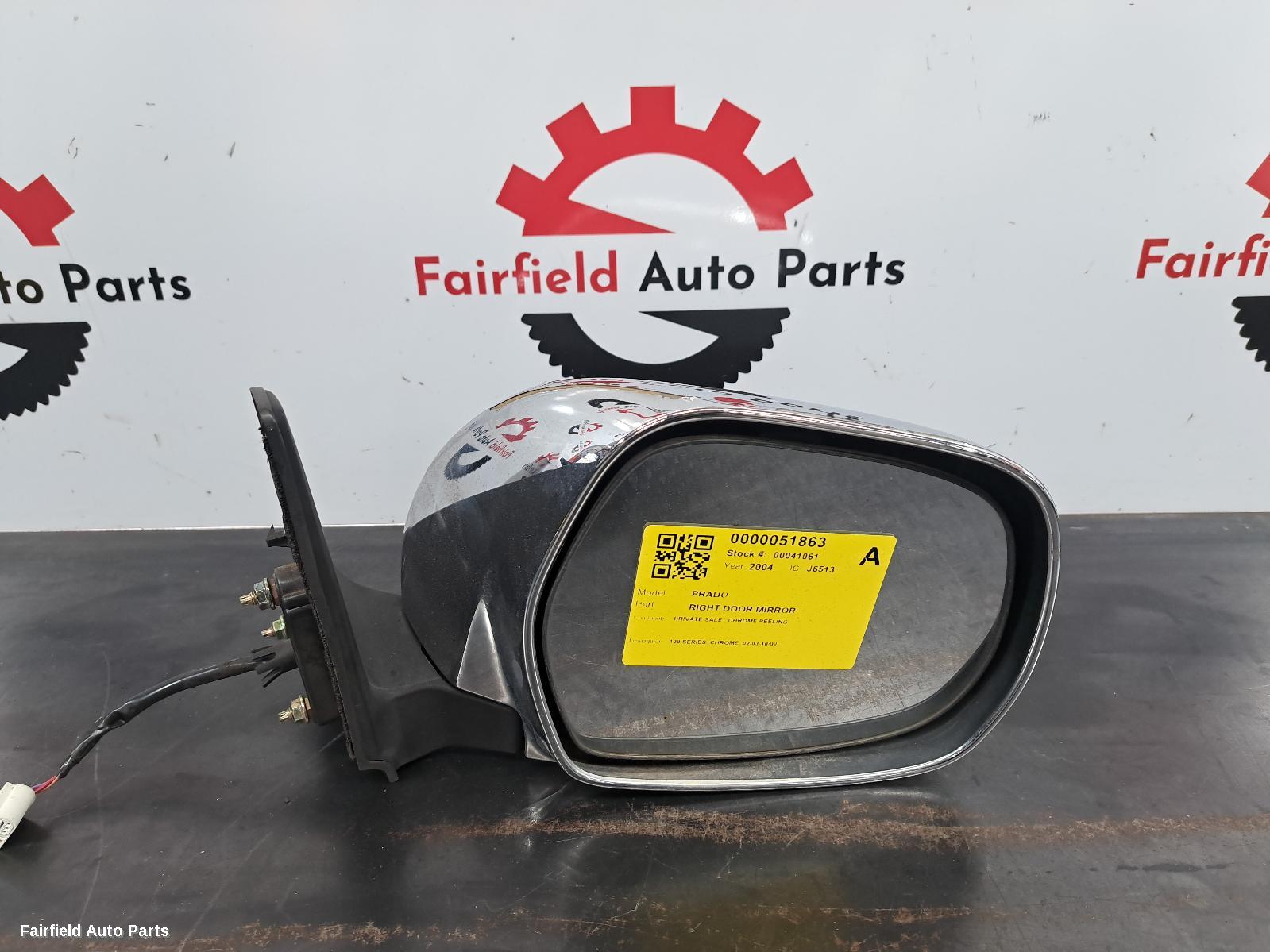 2003-2009 Toyota Prado Right Door Mirror