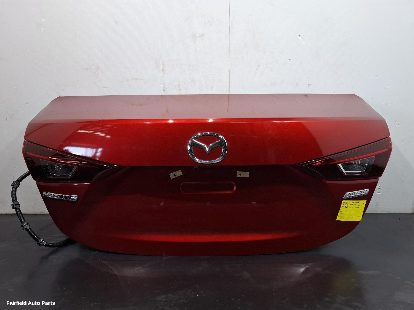 2013-2019 Mazda 3 Bootlid Tailgate