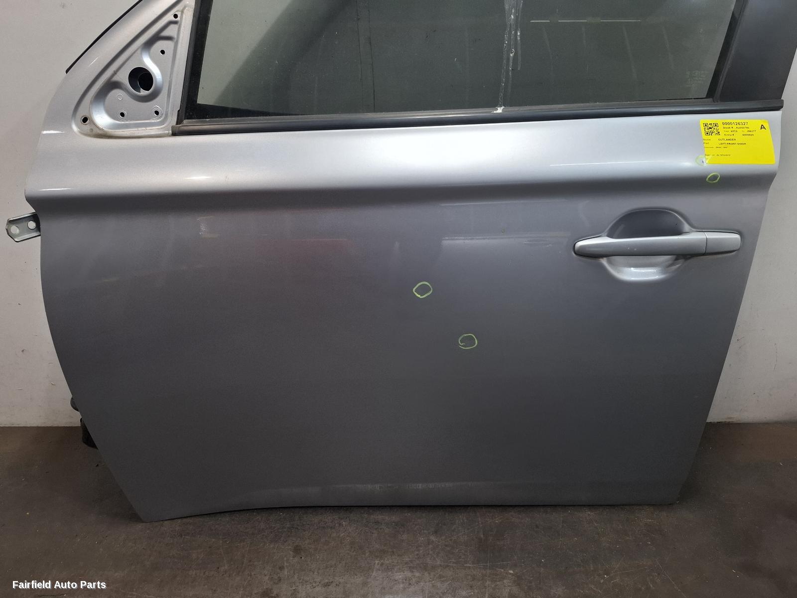 2012-2015 Mitsubishi Outlander Left Front Door