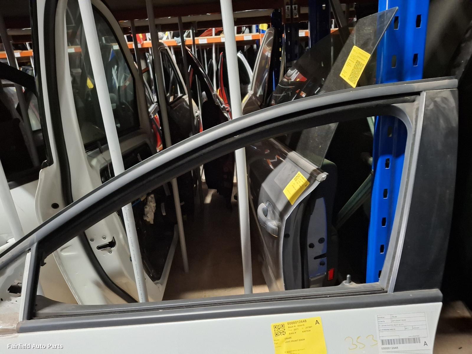 2011-2017 Holden Cruze Left Front Door