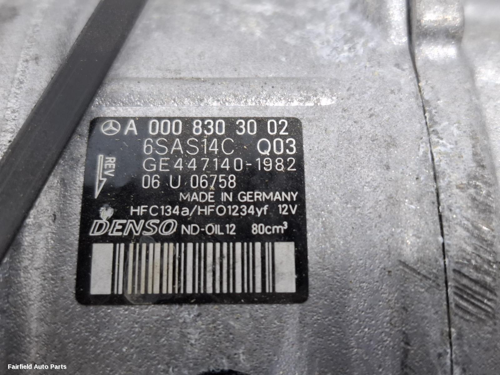 2015-2023 Mercedes Glc Class A C Compressor