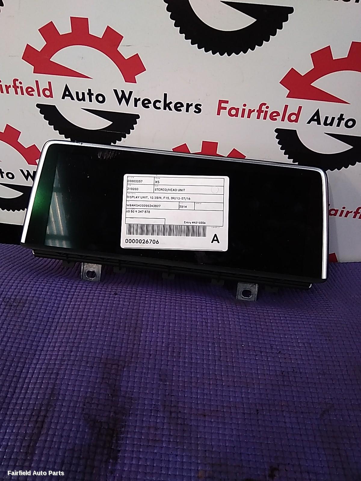 2013-2016 Bmw X5 Radio Cd Dvd Sat Tv