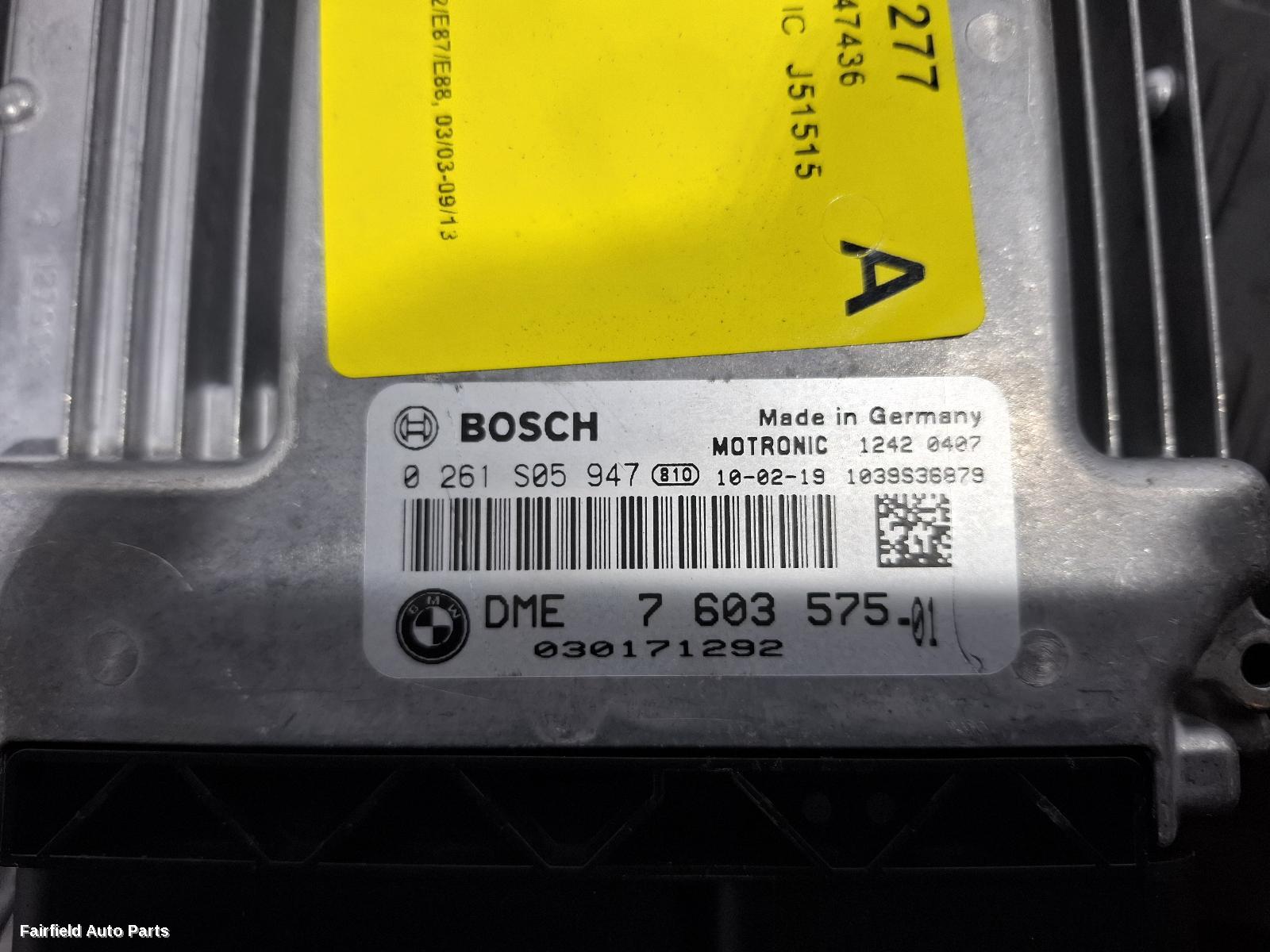 2003-2013 Bmw 1 Series Ecu