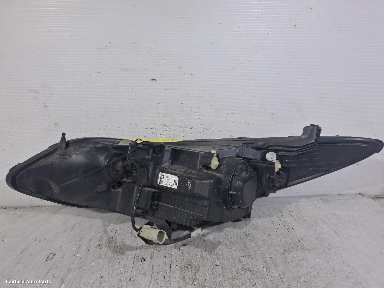 2017-2020 Holden Astra Right Headlamp