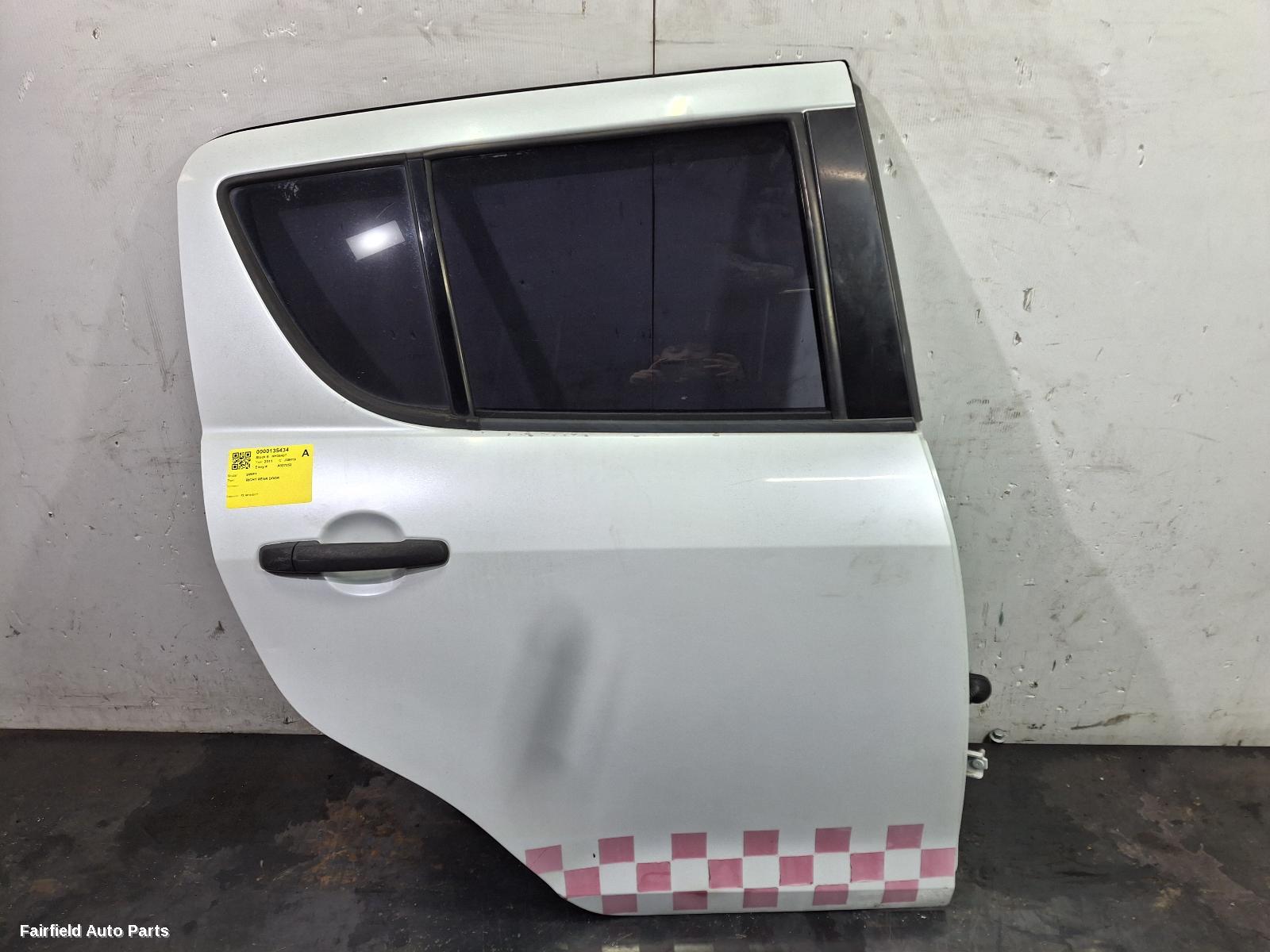 2010-2017 Suzuki Swift Right Rear Door Sliding