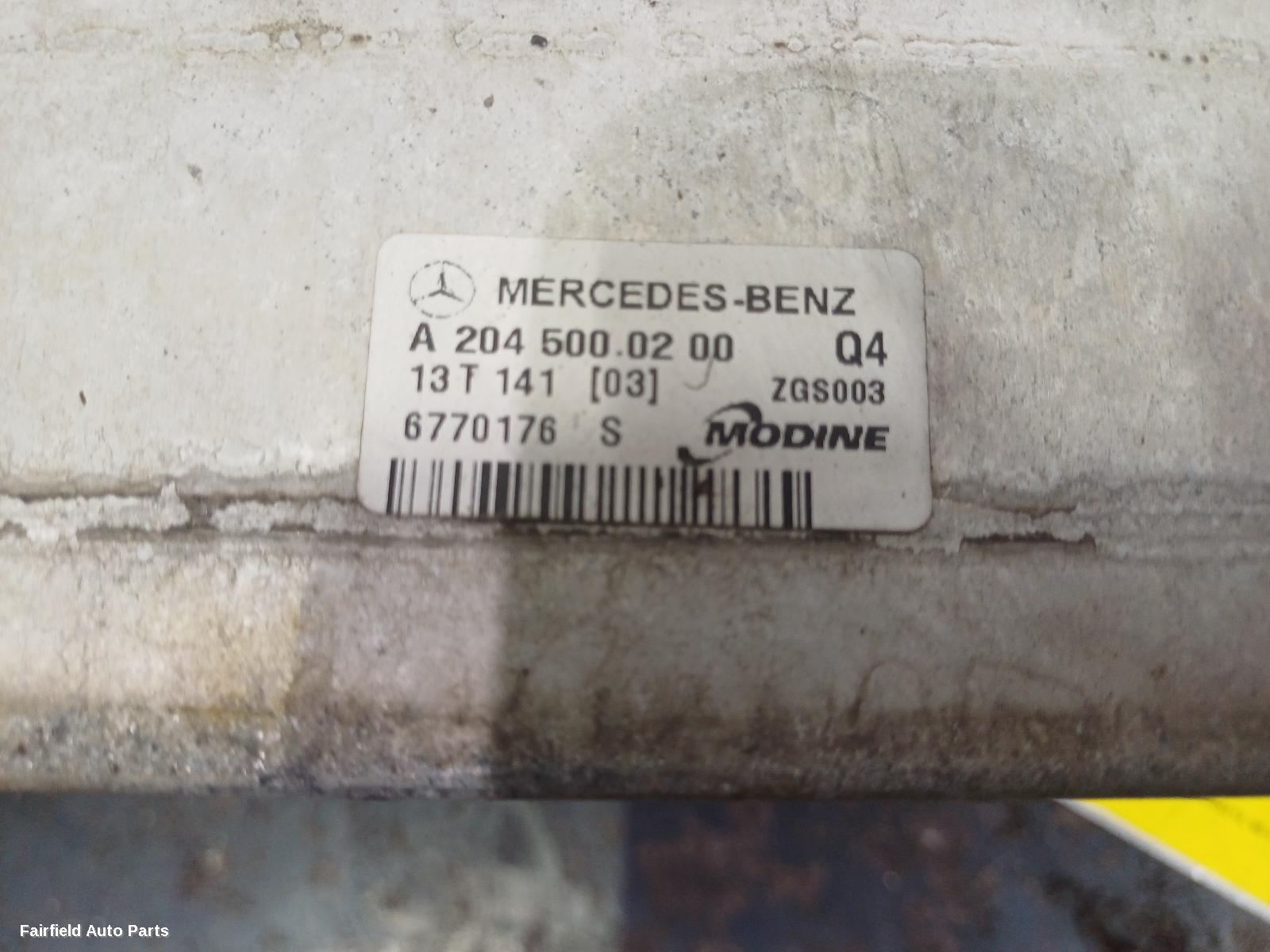 2013-2016 Mercedes E Class Intercooler