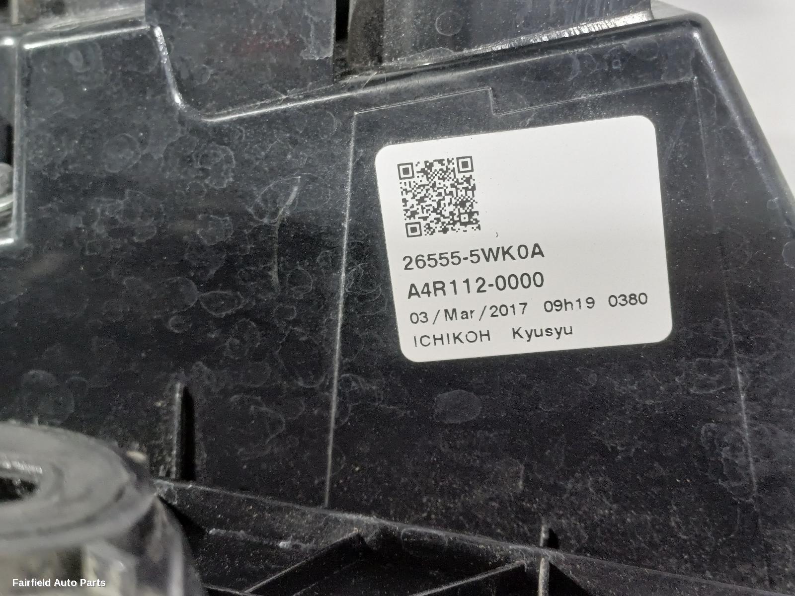 2012-2020 Nissan Note Left Taillight