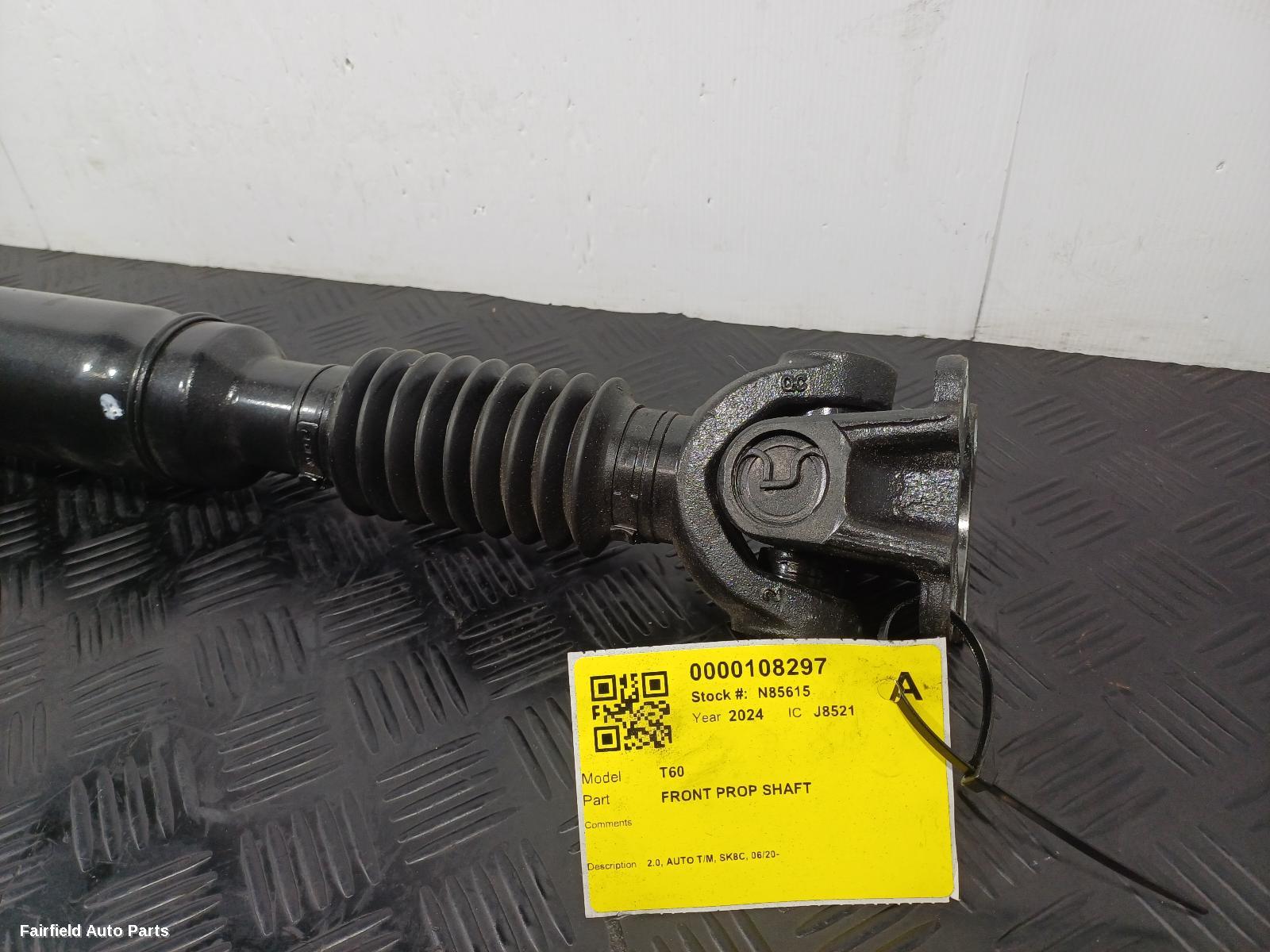 2020-2025 Ldv T60 Front Prop Shaft