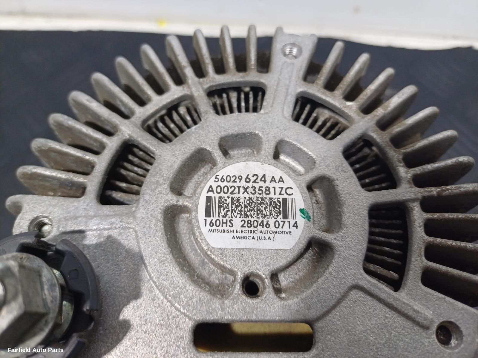 2014-2018 Jeep Cherokee Alternator