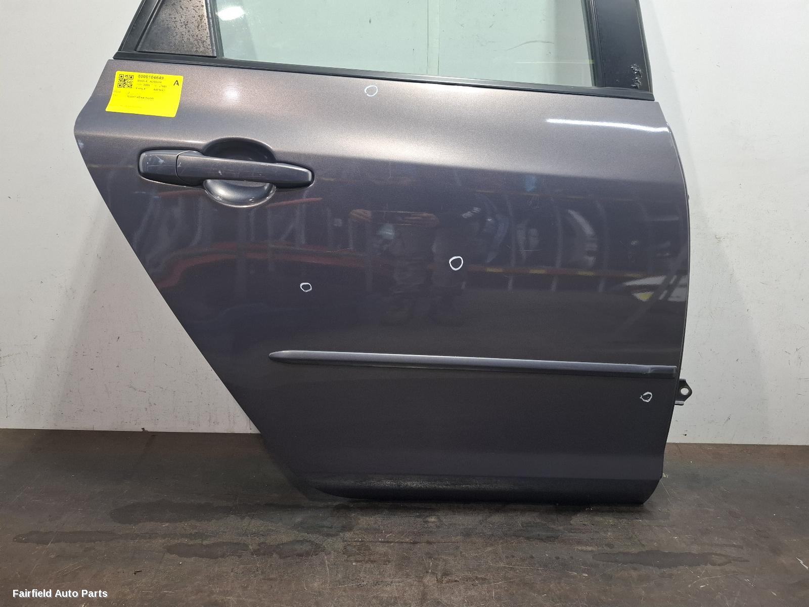 2003-2009 Mazda 3 Right Rear Door Sliding