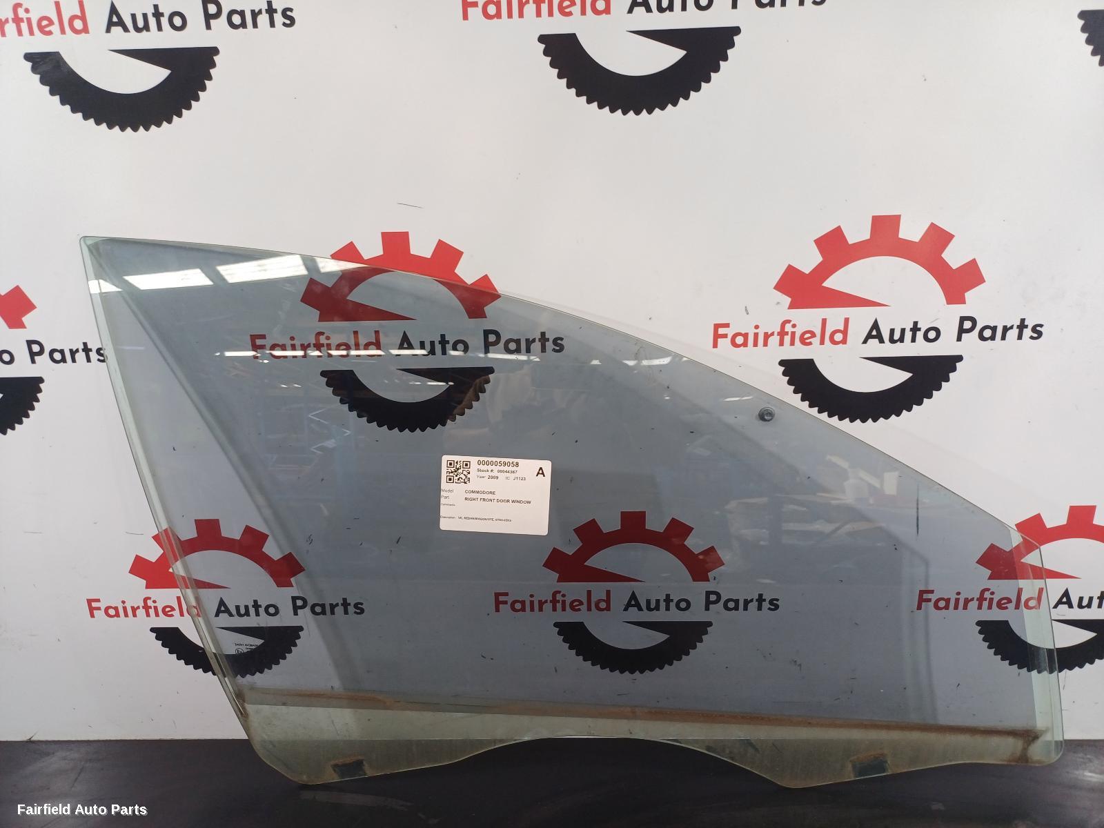 2006-2013 Holden Commodore Right Front Door Window