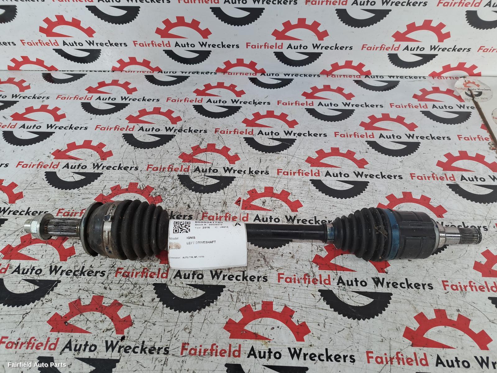 2016-2025 Suzuki Ignis Left Driveshaft