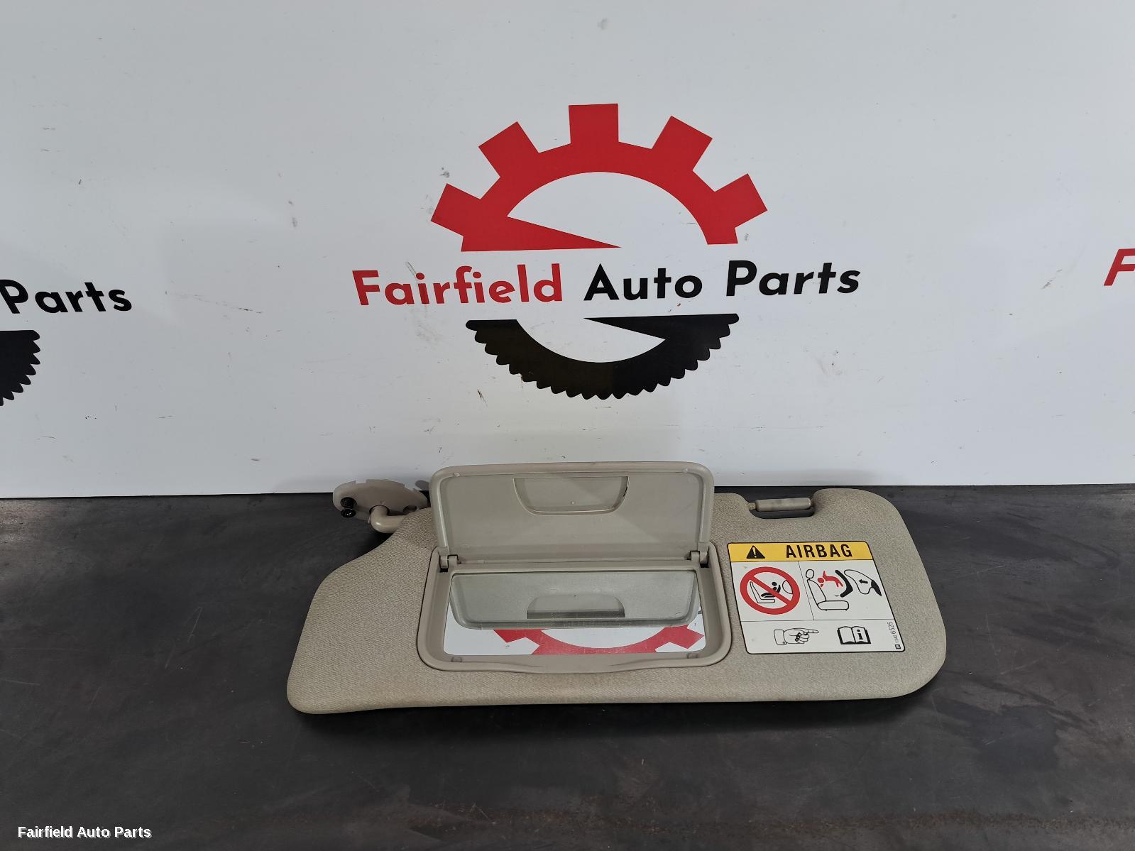 2011-2018 Holden Captiva Sunvisor