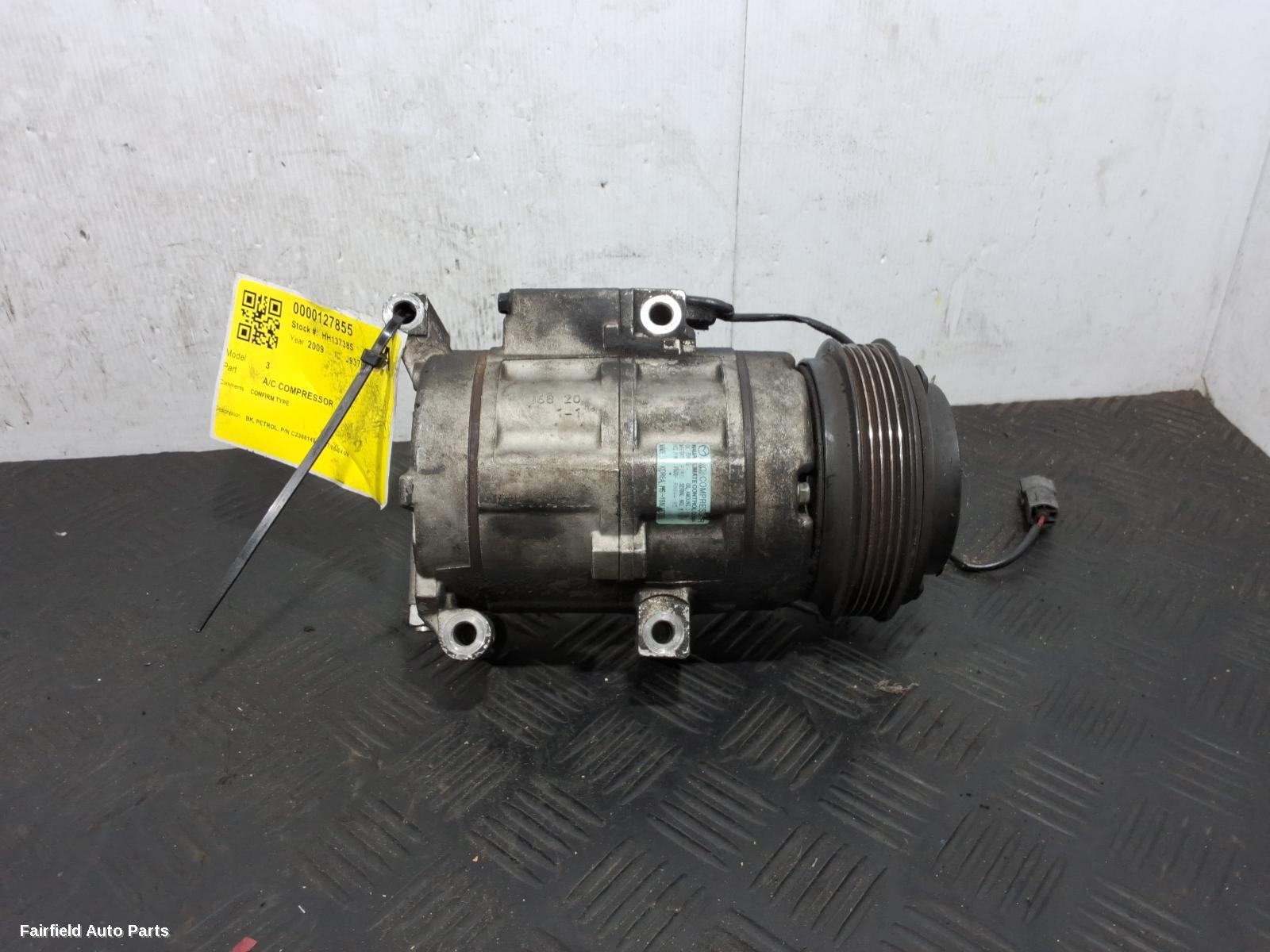 2006-2009 Mazda 3 A C Compressor