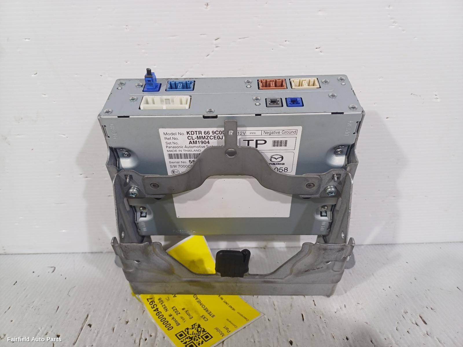 2021-2025 Mazda Cx5 Radio Cd Dvd Sat Tv