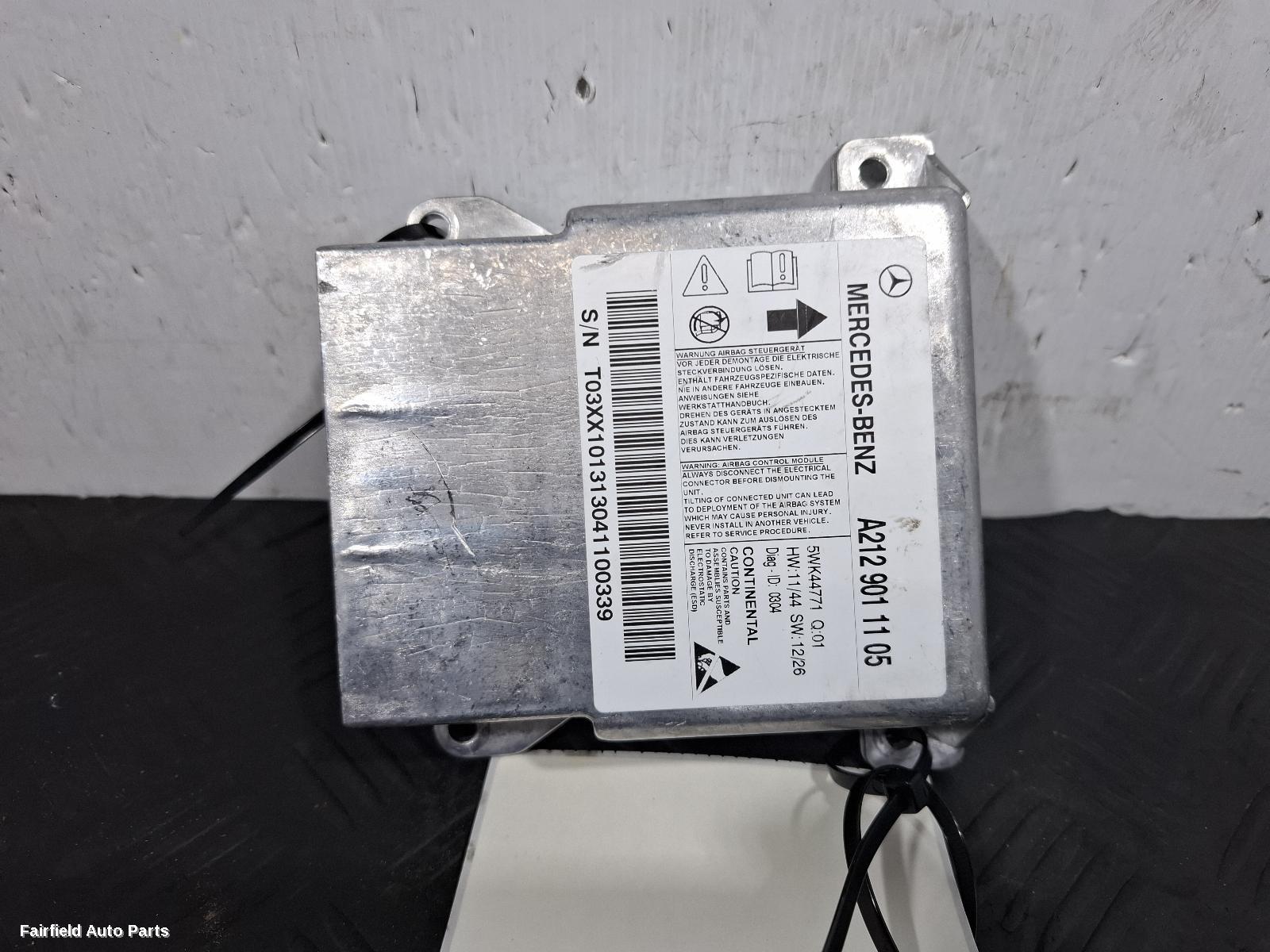 2009-2013 Mercedes E Class Airbag Module Sensor
