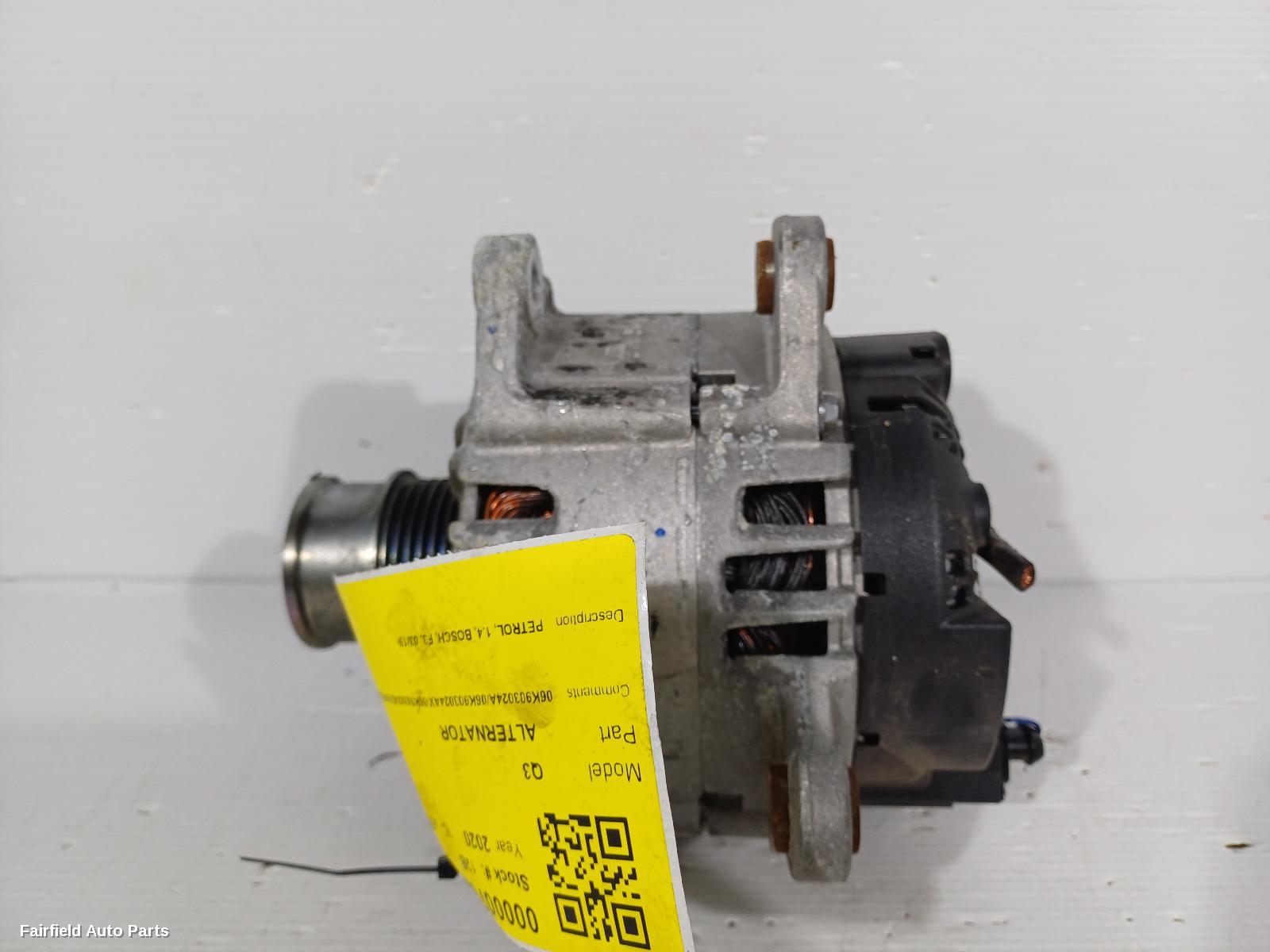 2019-2023 Audi Q3 Alternator