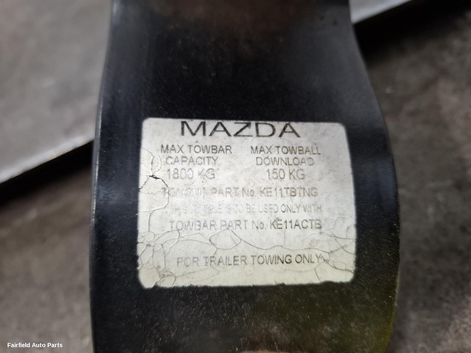 2012-2016 Mazda Cx5 Towbar