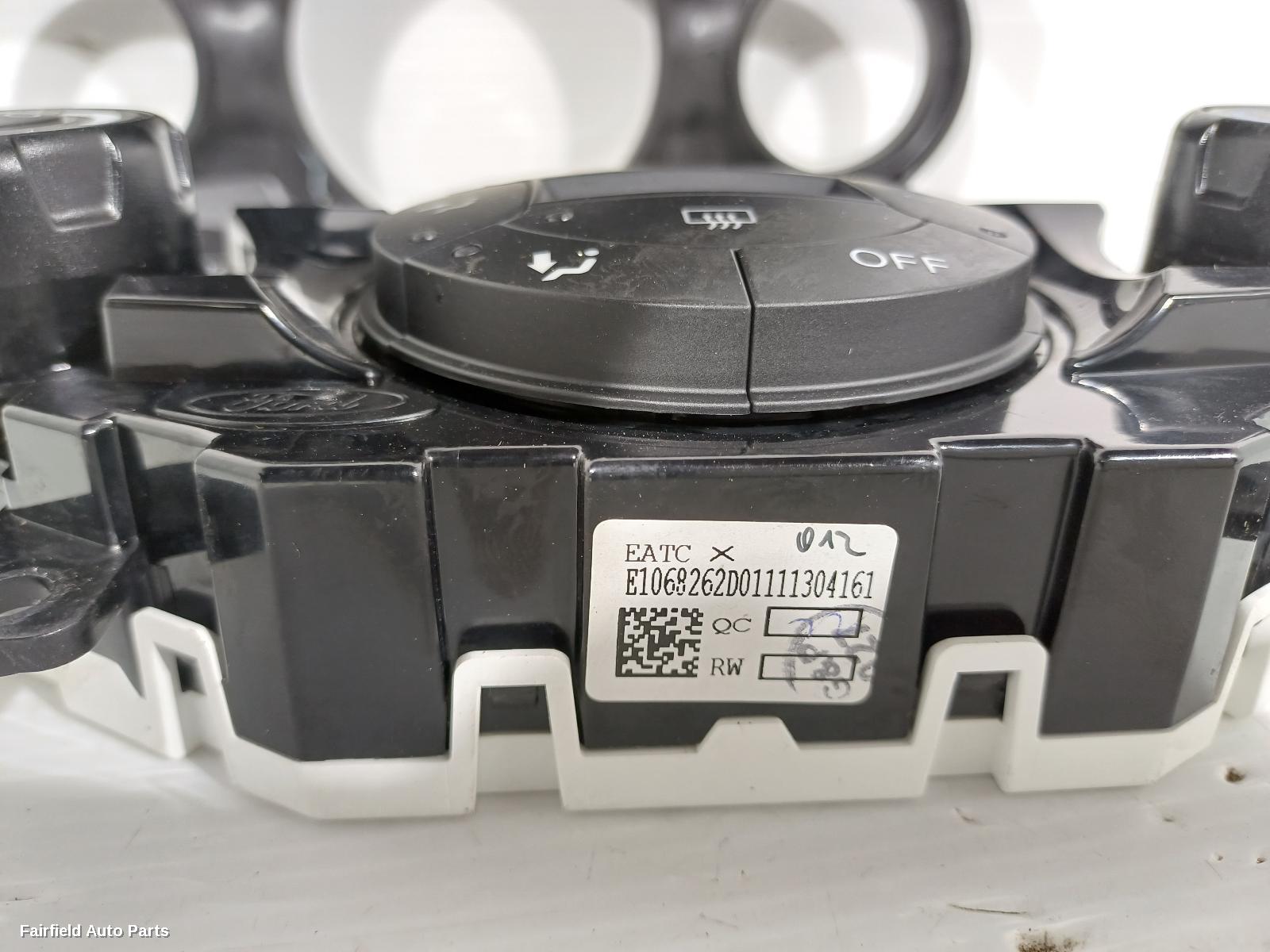 2013-2017 Ford Ecosport Heater Ac Controls