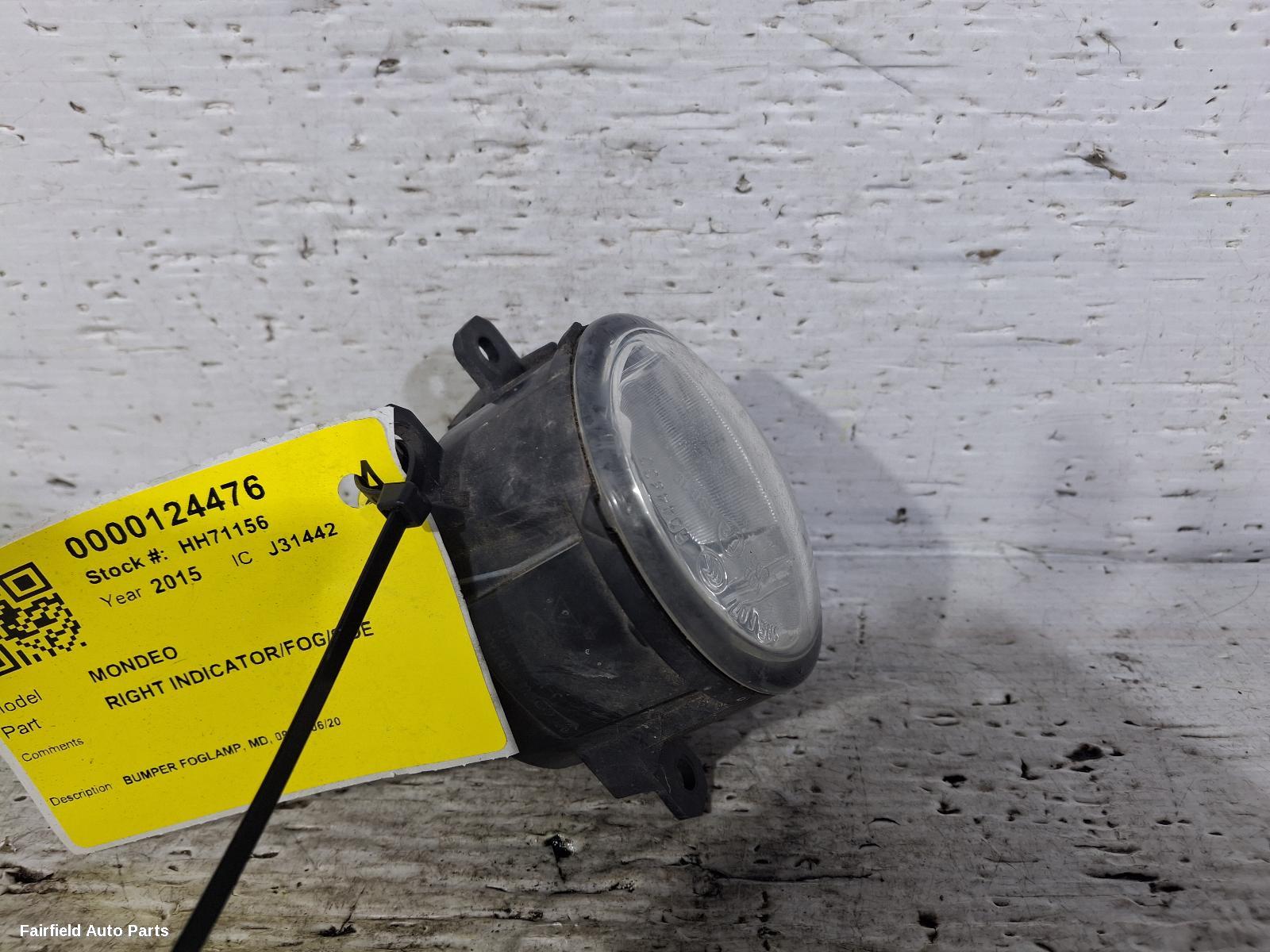 2014-2020 Ford Mondeo Right Indicator Fog Side