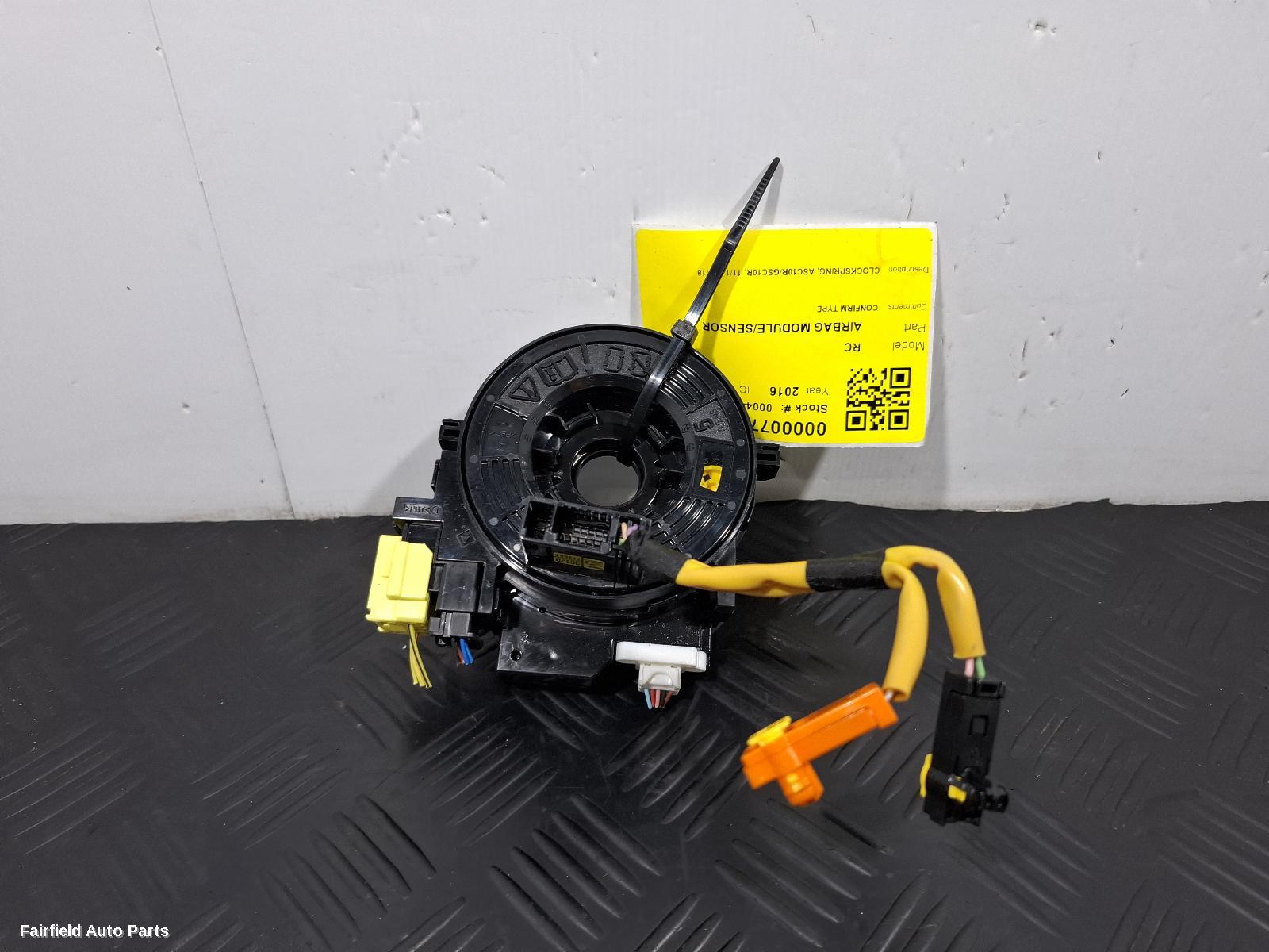 2014-2018 Lexus Rc Airbag Module Sensor