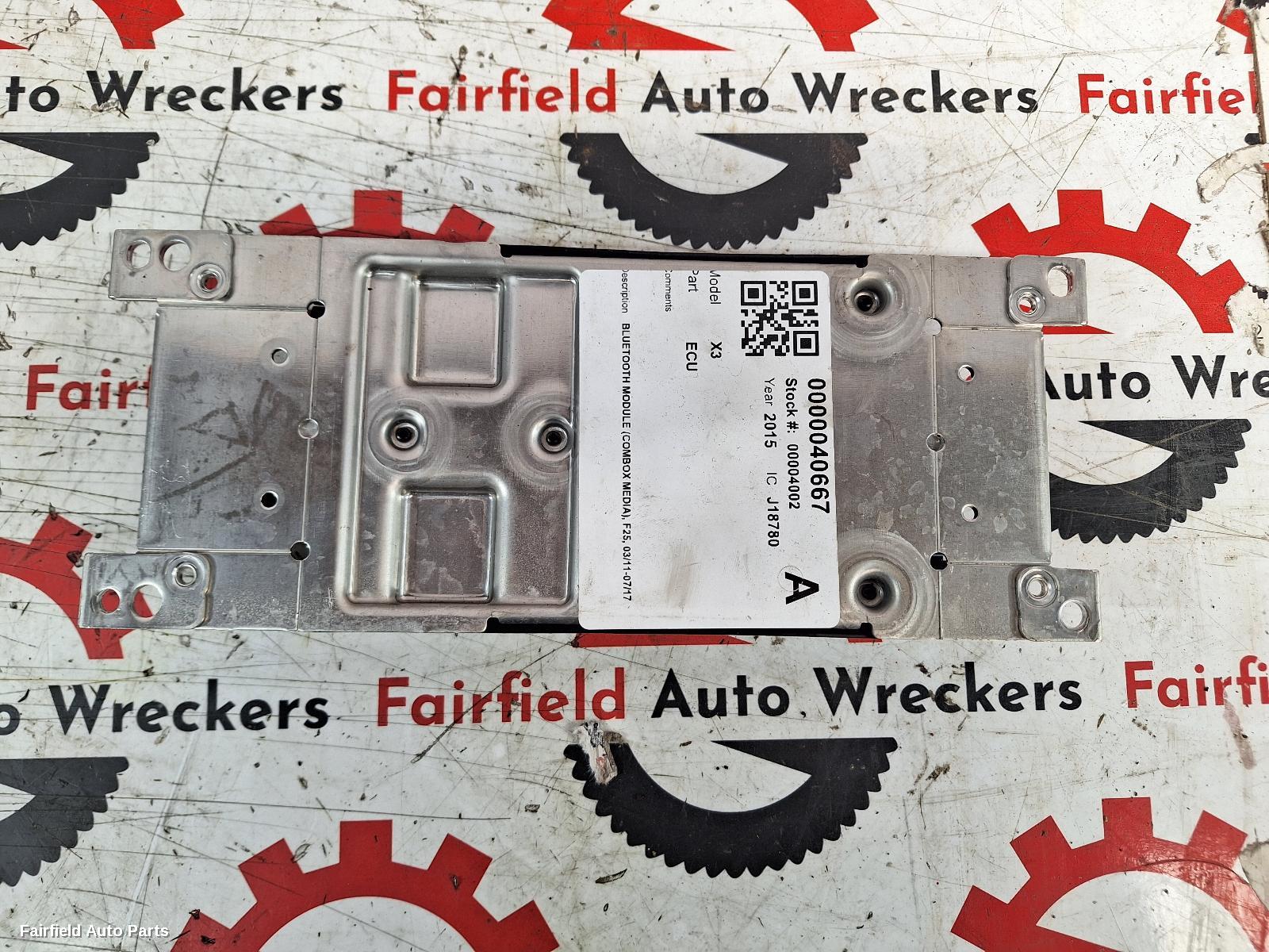 2011-2017 Bmw X3 Ecu