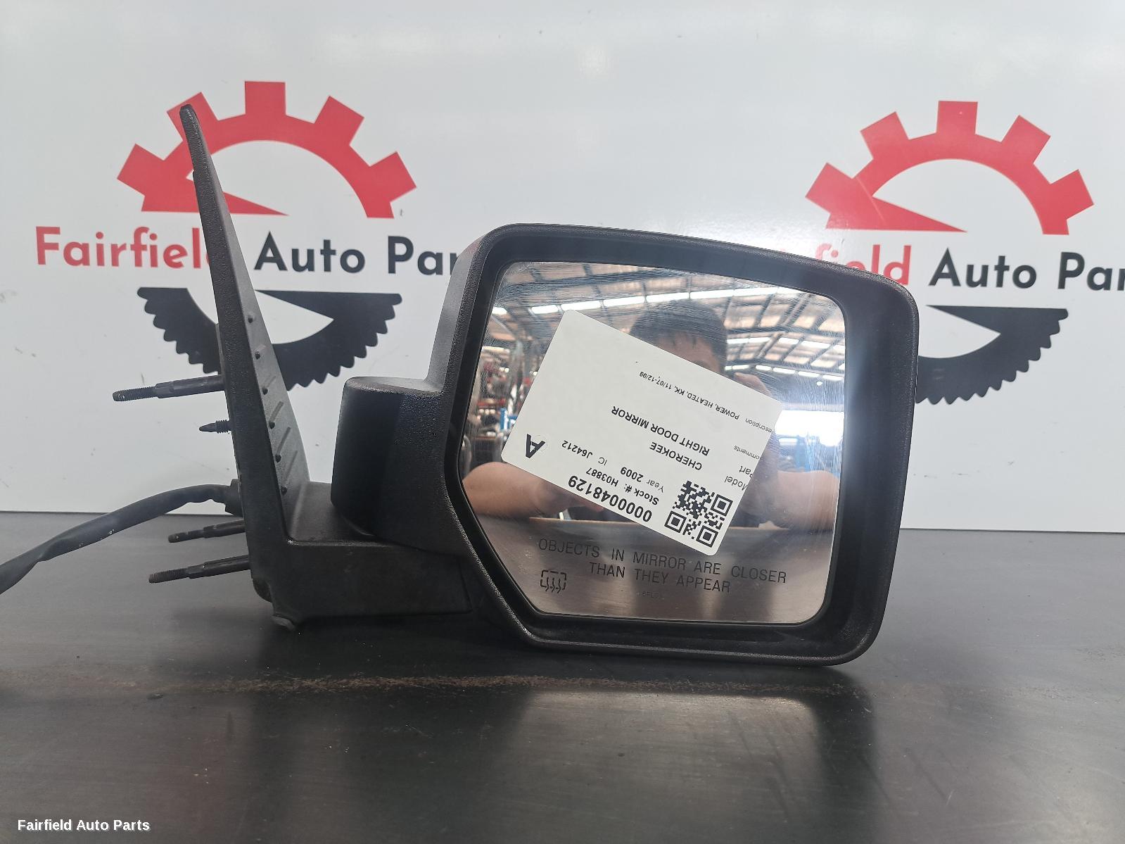 2008-2009 Jeep Cherokee Right Door Mirror
