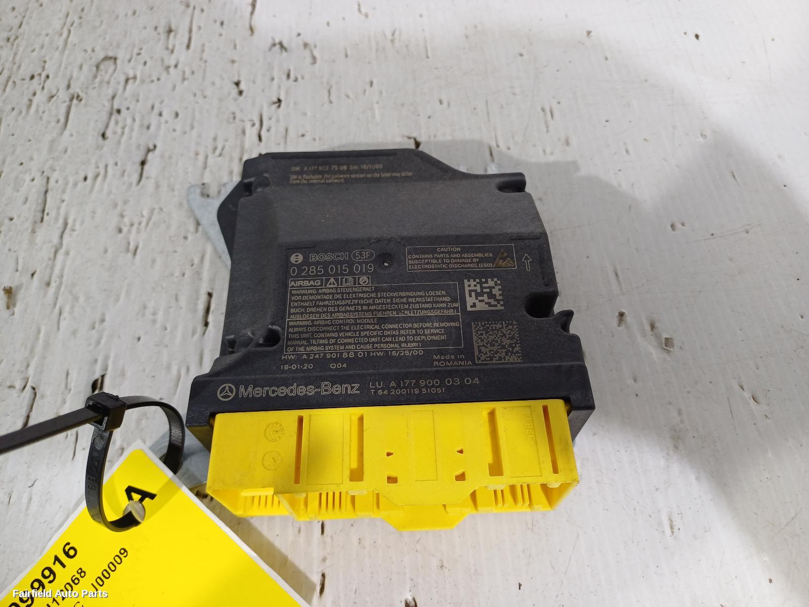 2018-2025 Mercedes A Class Airbag Module Sensor