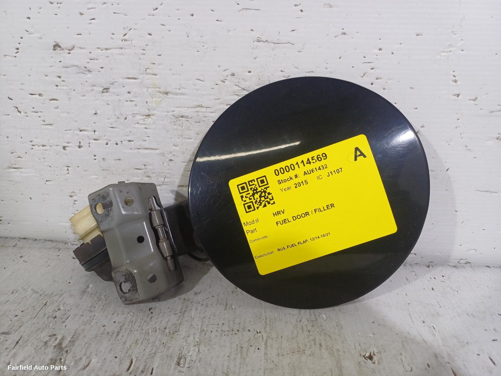 2014-2021 Honda Hrv Fuel Door   Filler