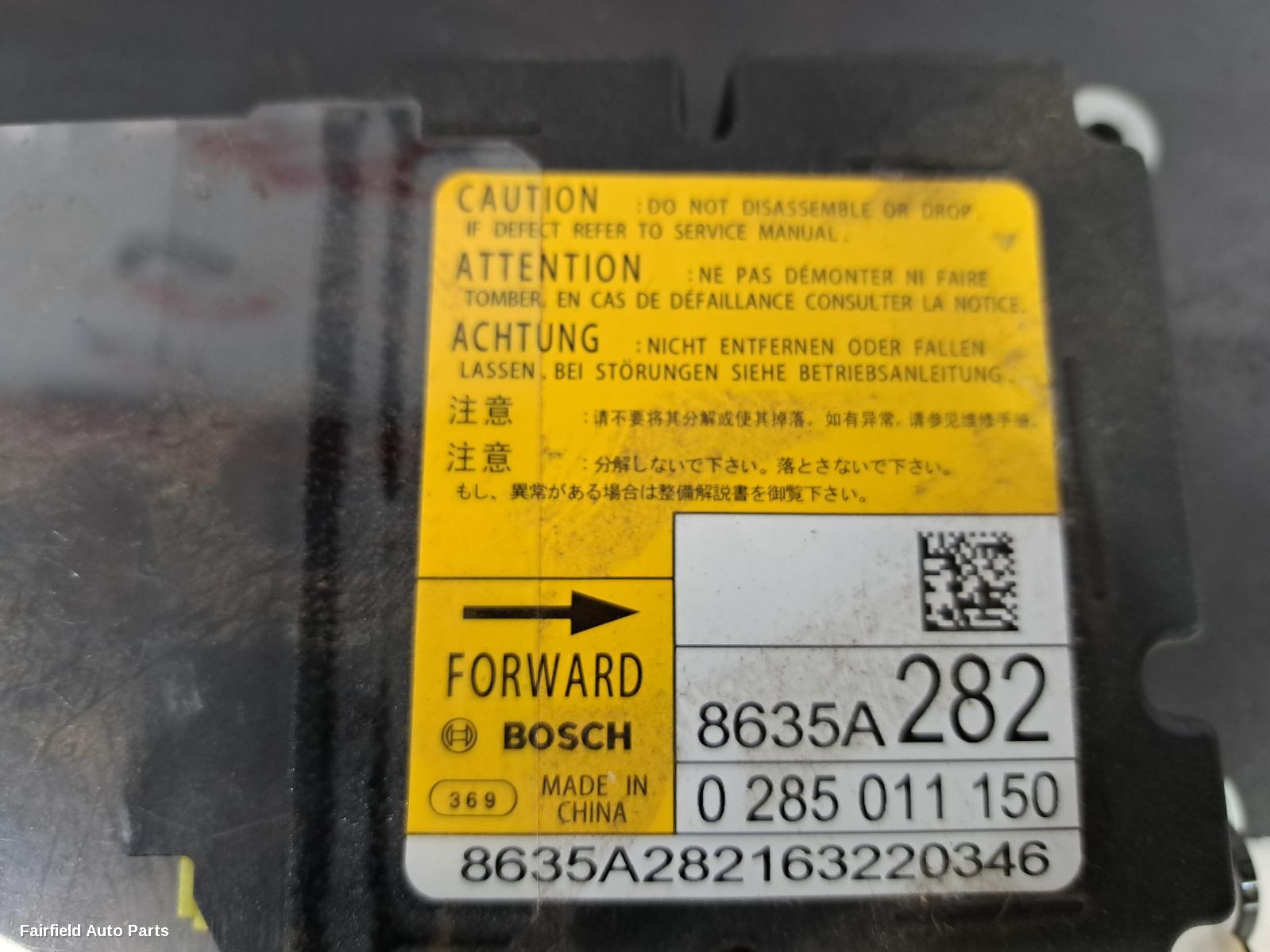 2012-2021 Mitsubishi Outlander Airbag Module Sensor