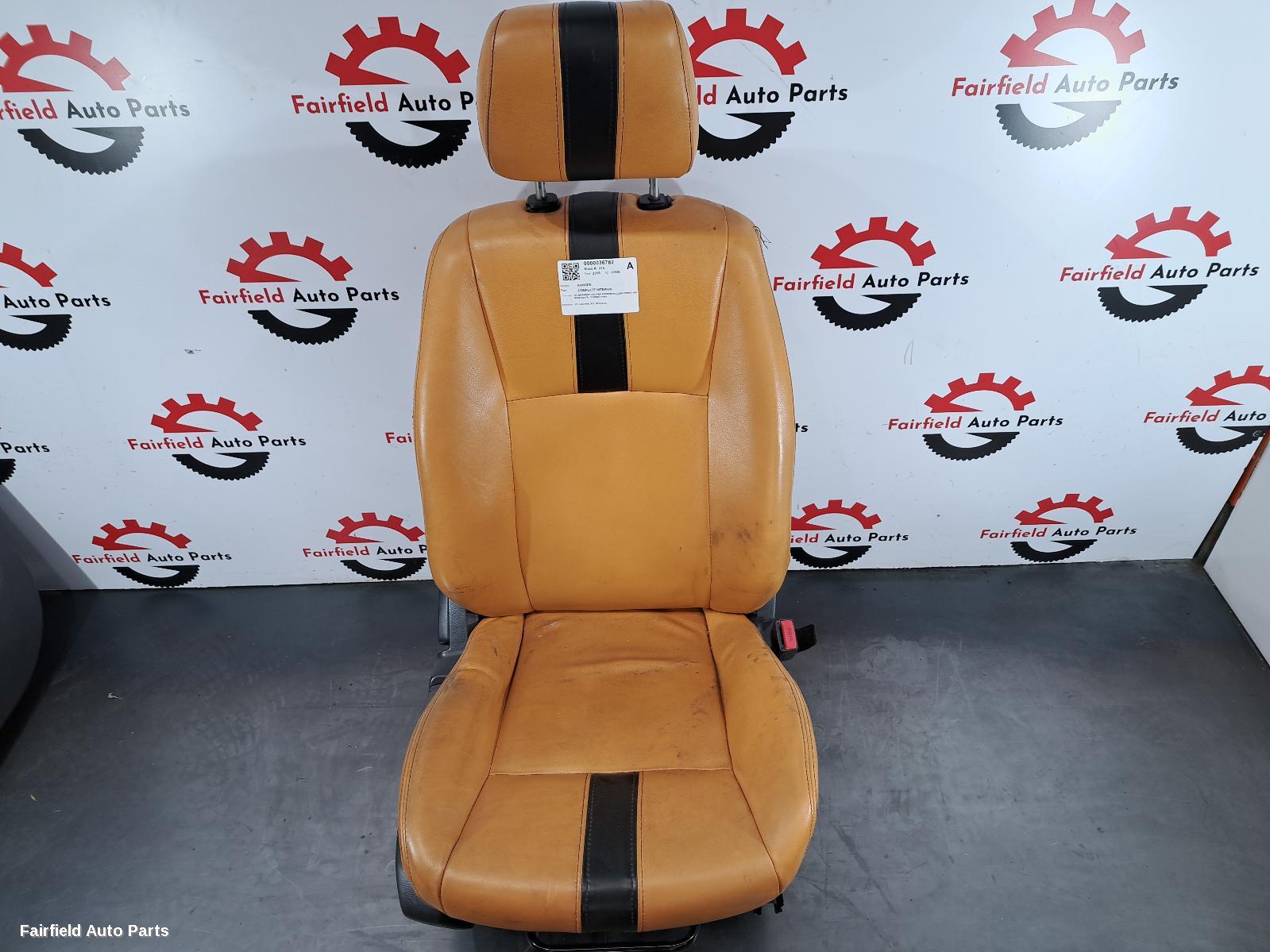 2015-2022 Ford Ranger Complete Interior