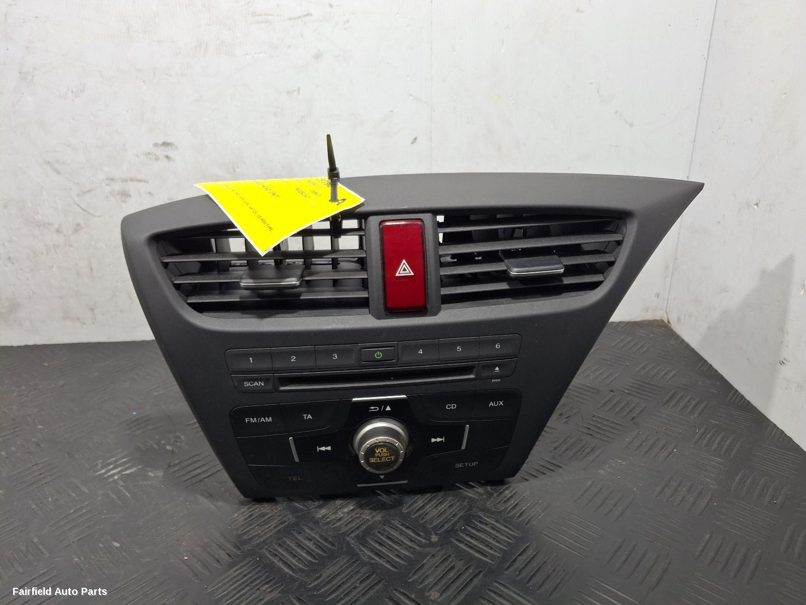 2012-2015 Honda Civic Radio Cd Dvd Sat Tv