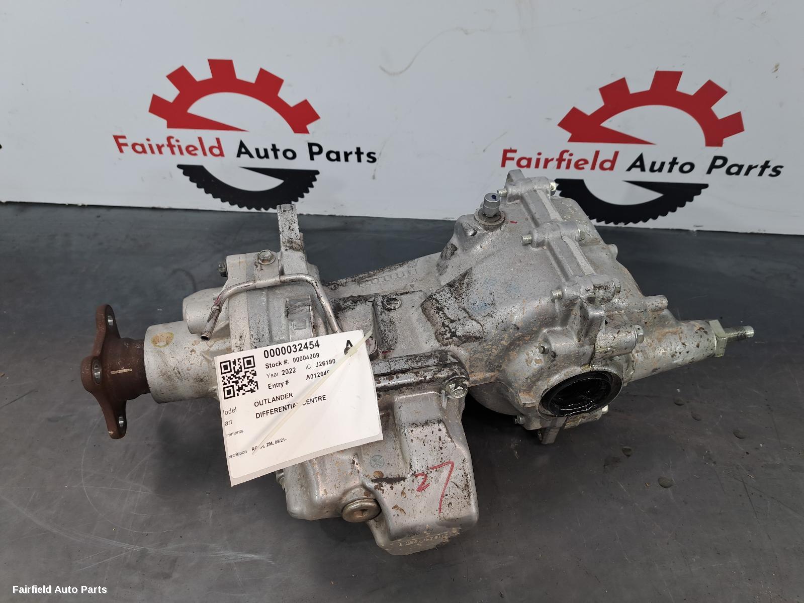 2021-2026 Mitsubishi Outlander Differential Centre