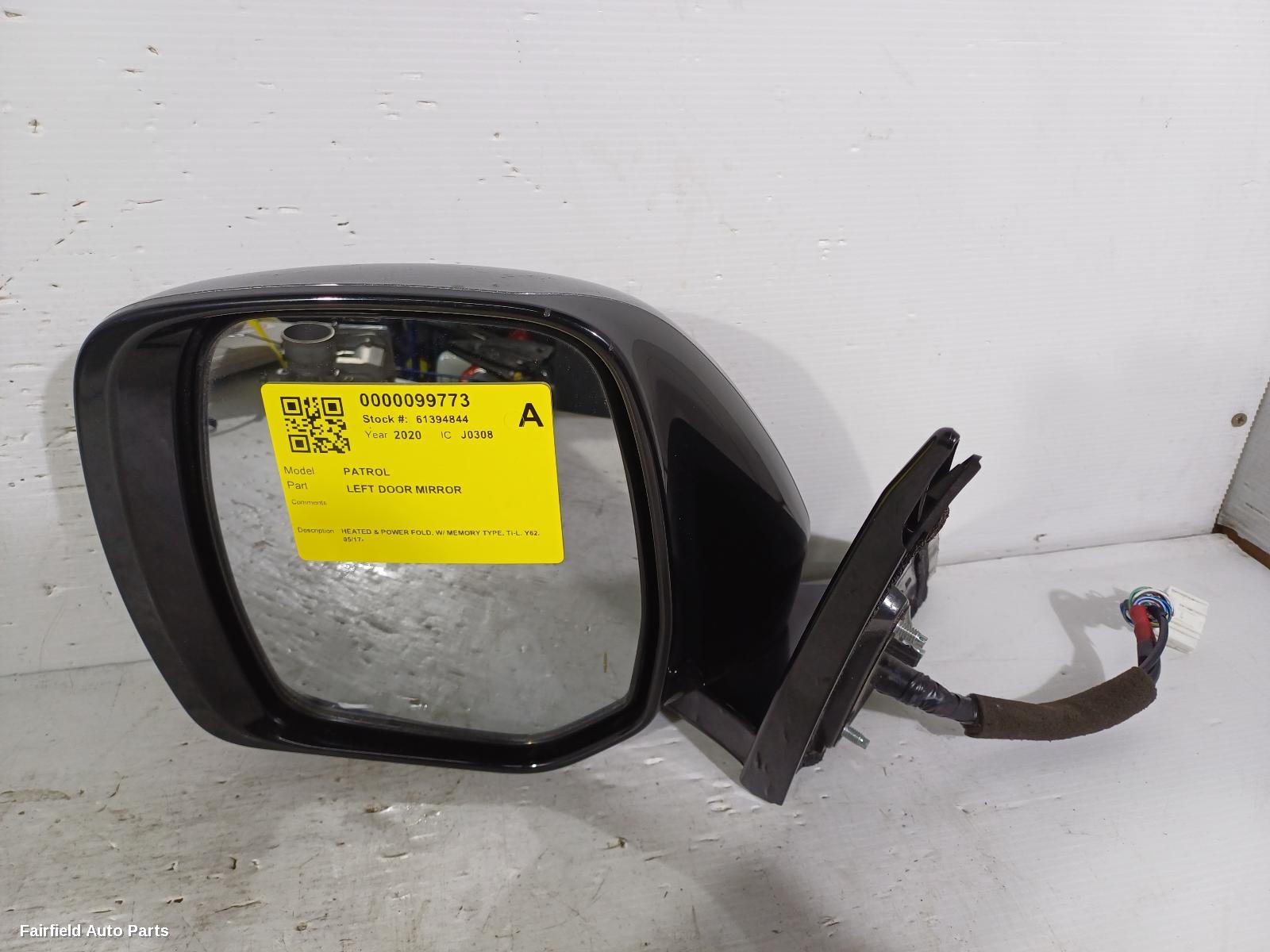 2017-2024 Nissan Patrol Left Door Mirror