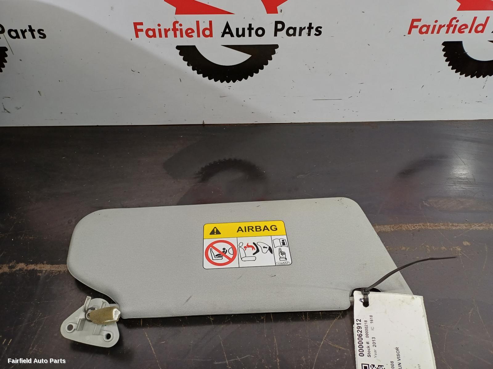2012-2017 Peugeot 4008 Sunvisor