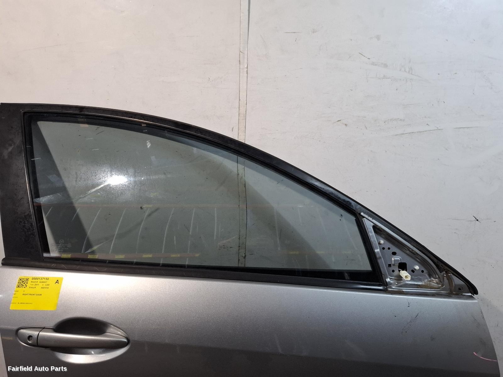 2009-2013 Mazda 3 Right Front Door
