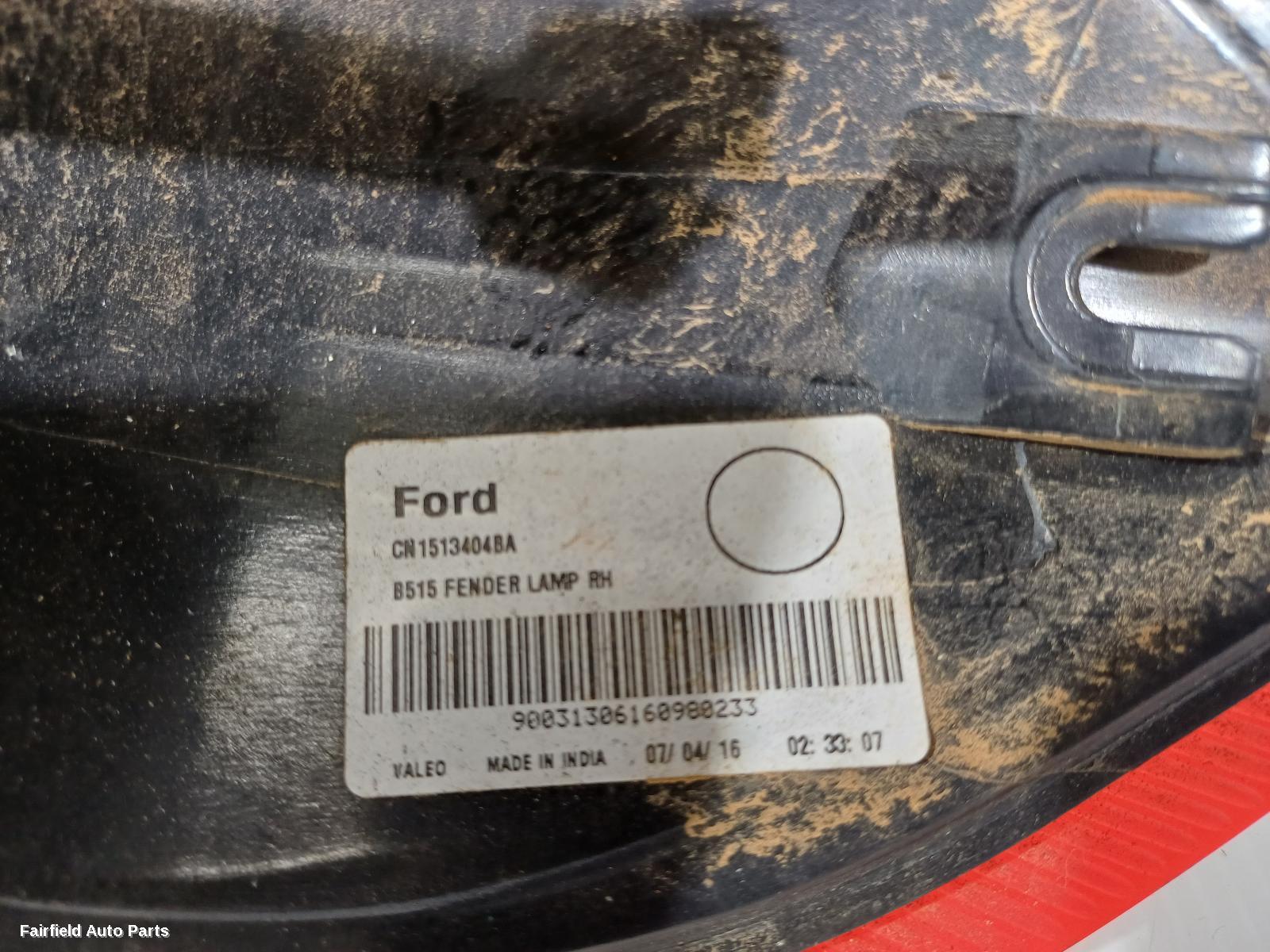 2013-2017 Ford Ecosport Right Taillight