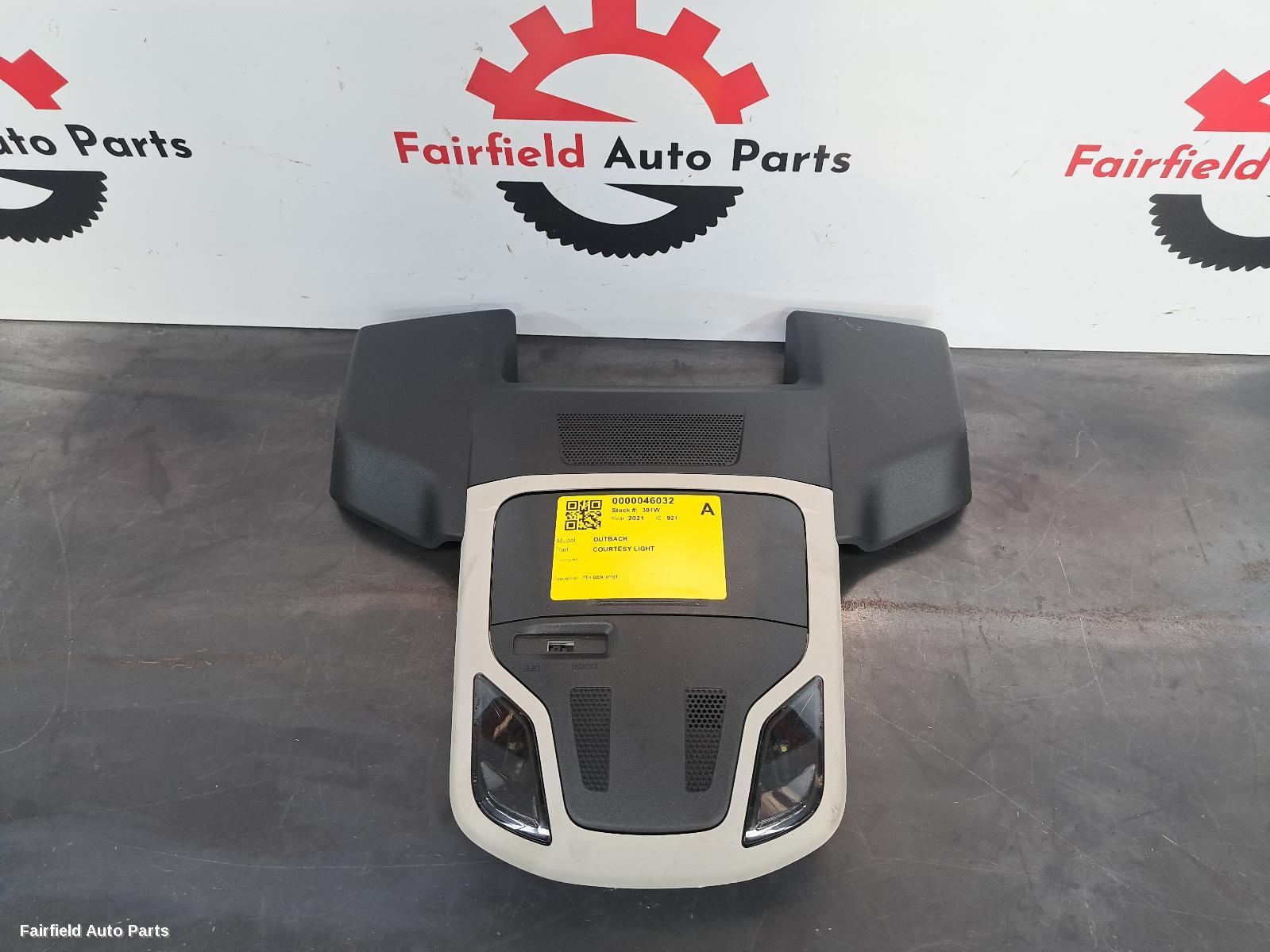 2020-2025 Subaru Outback Courtesy Light