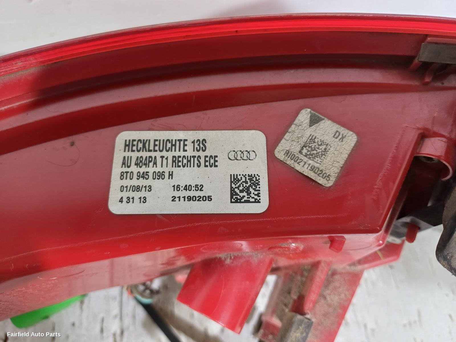 2011-2016 Audi A5 Right Taillight