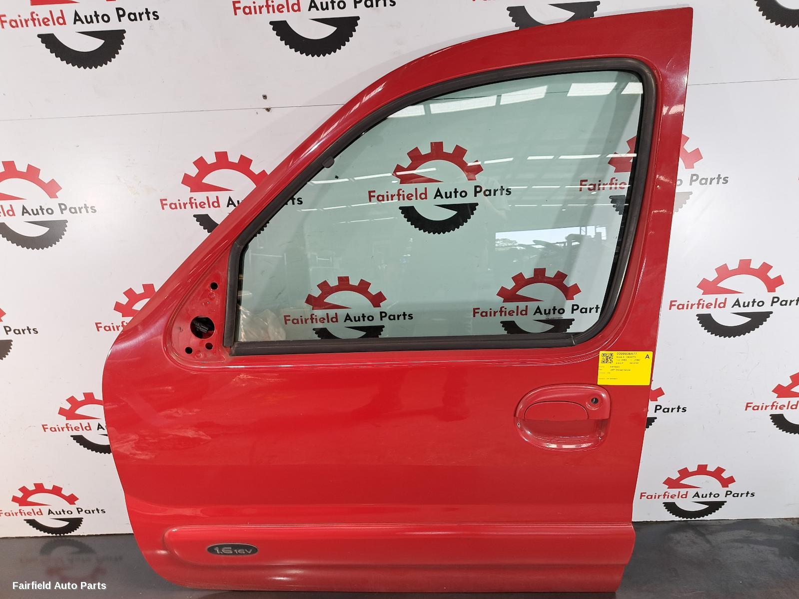 2004-2010 Renault Kangoo Left Front Door