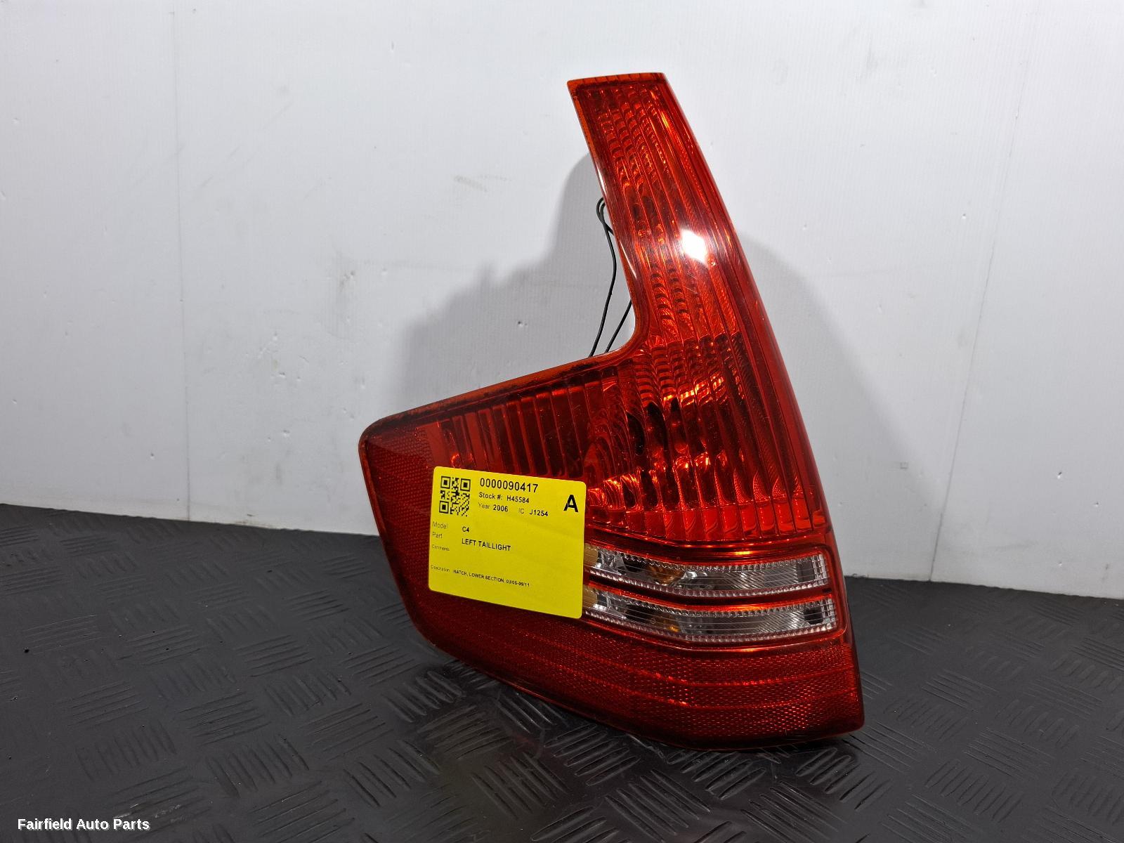 2005-2011 Citroen C4 Left Taillight