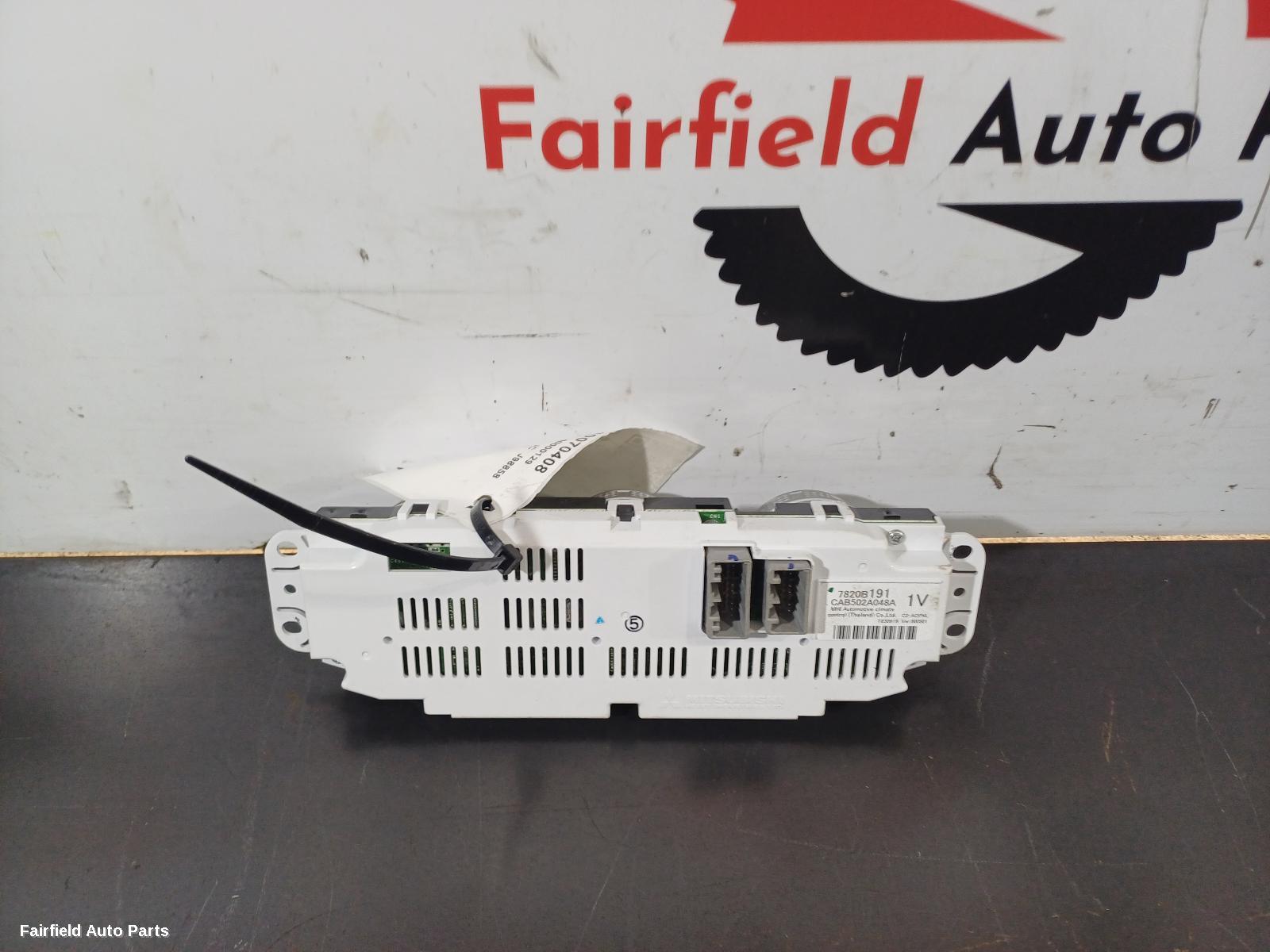 2013-2024 Mitsubishi Asx Heater Ac Controls