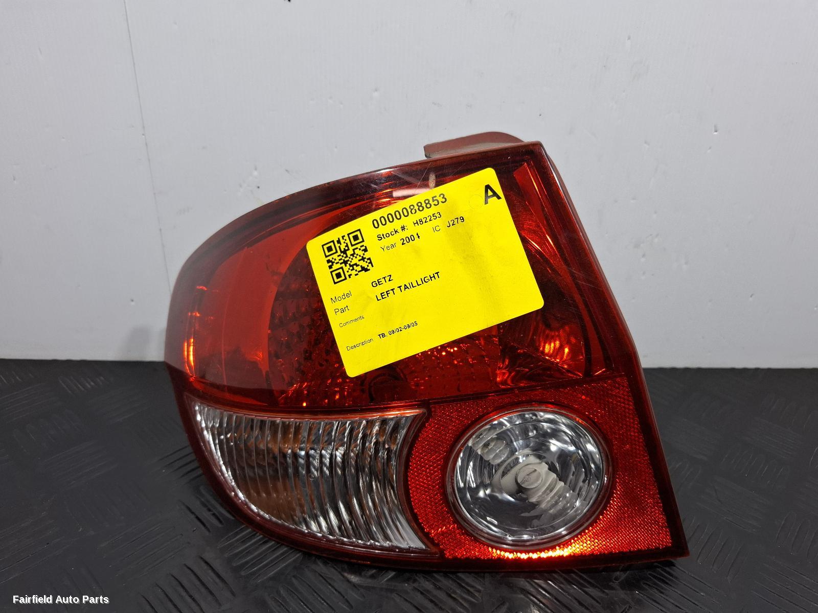 2002-2005 Hyundai Getz Left Taillight