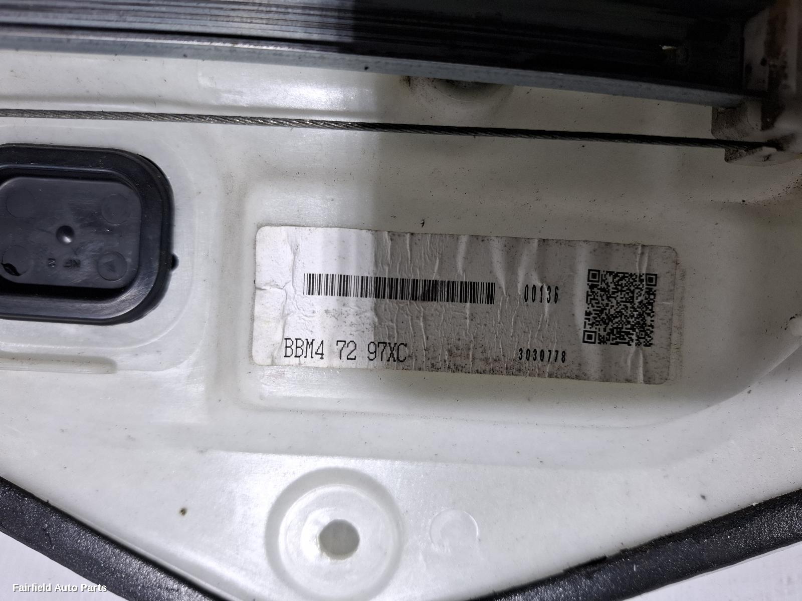 2009-2013 Mazda 3 Right Rear Wnd Reg Motor