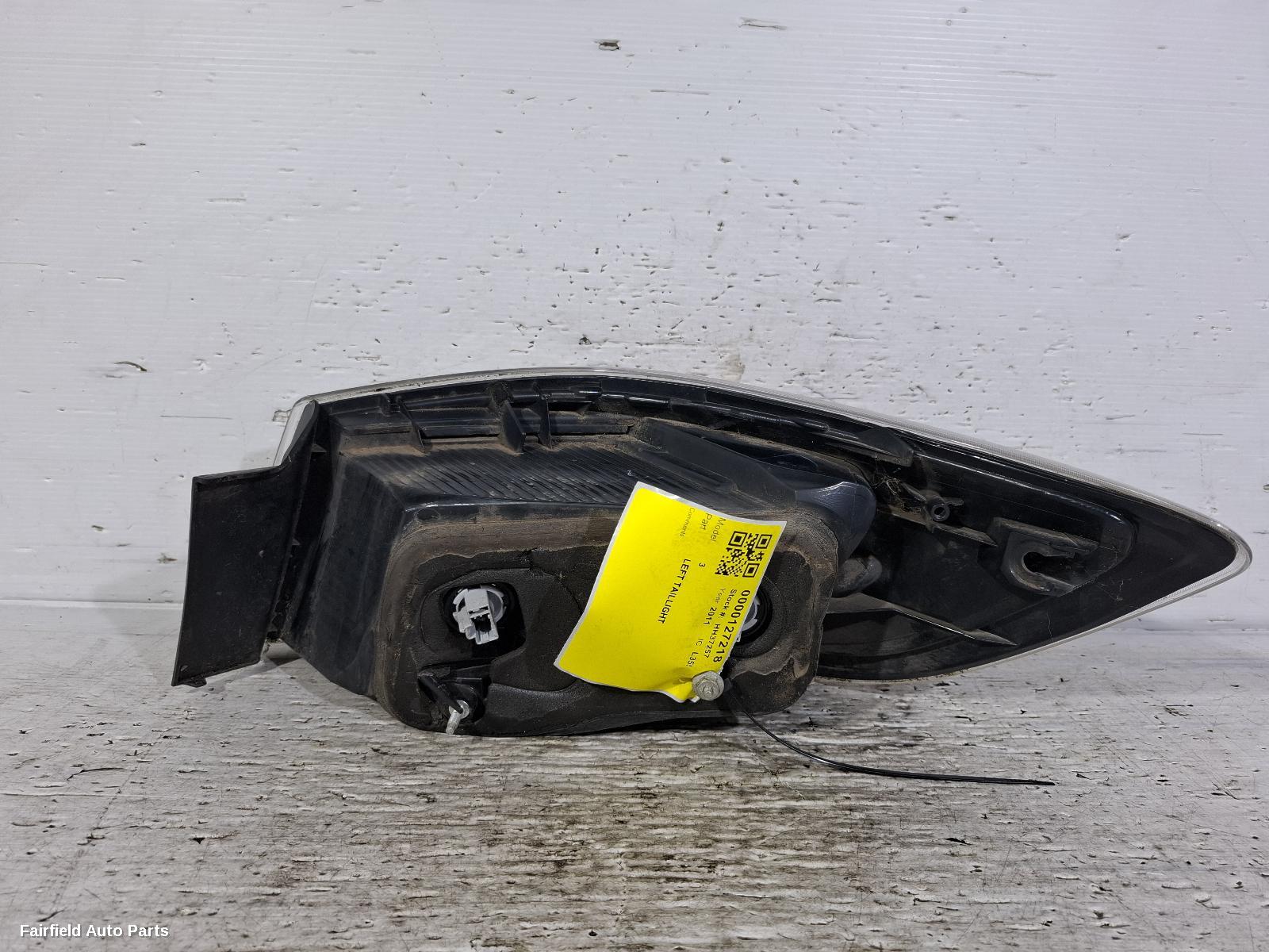 2009-2013 Mazda 3 Left Taillight