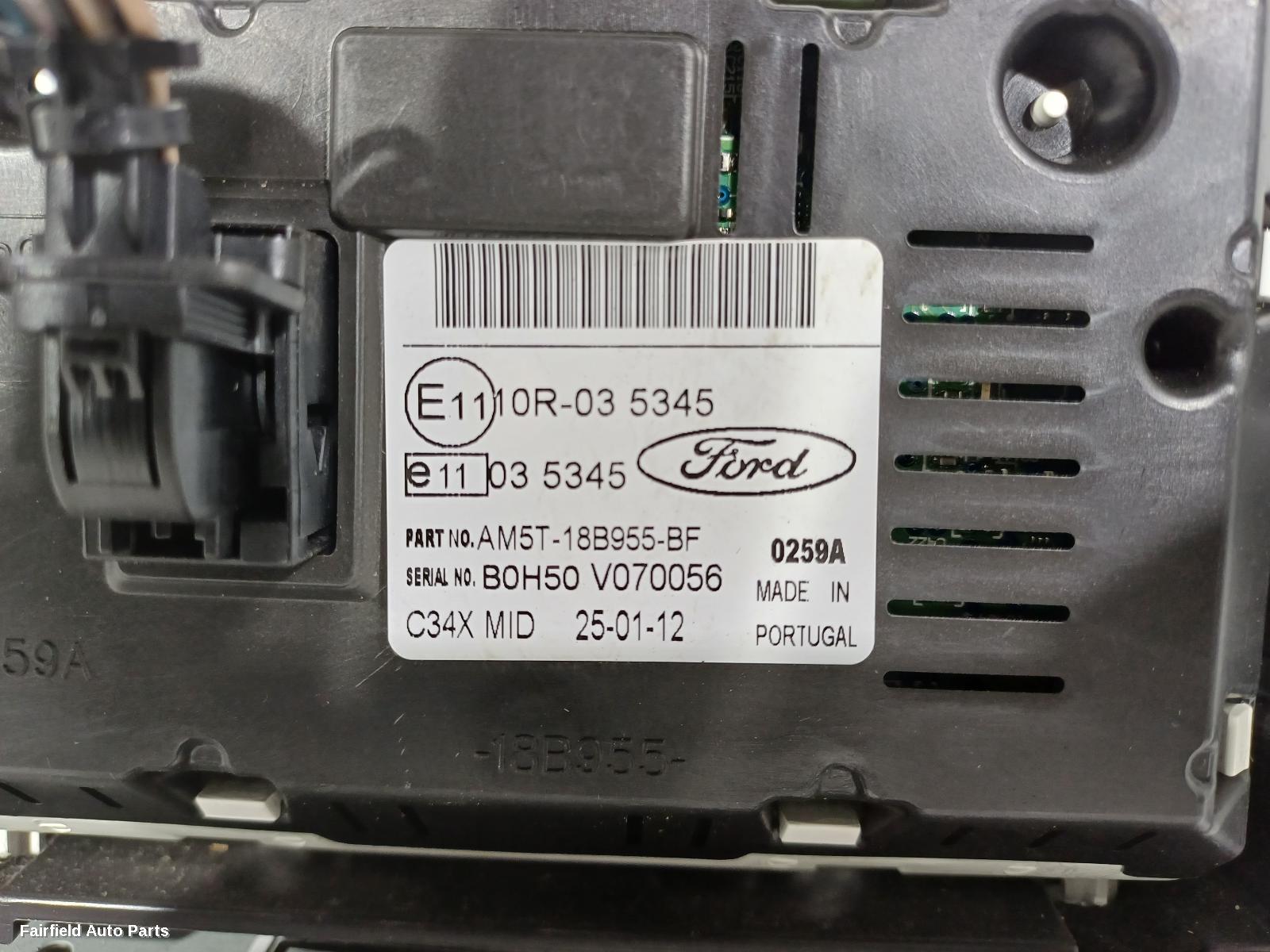 2011-2015 Ford Focus Radio Cd Dvd Sat Tv