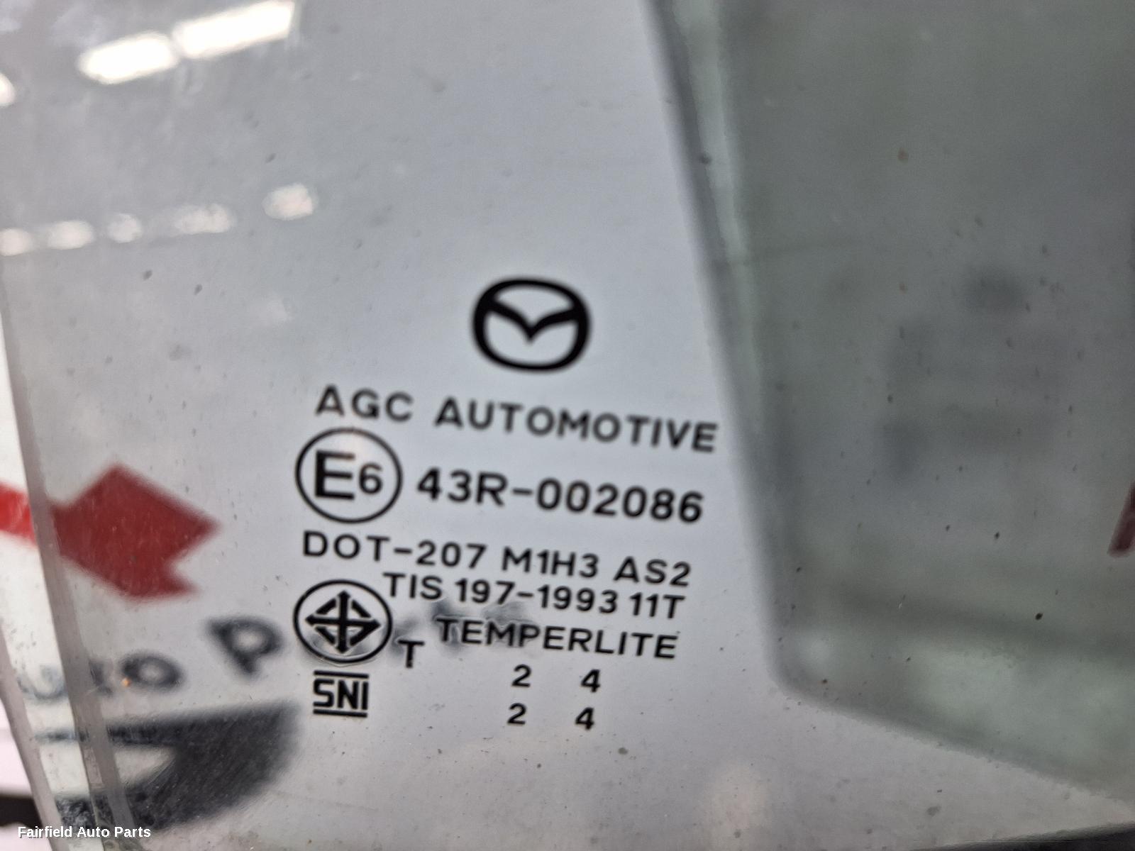 2015-2025 Mazda Cx3 Right Rear Door Window