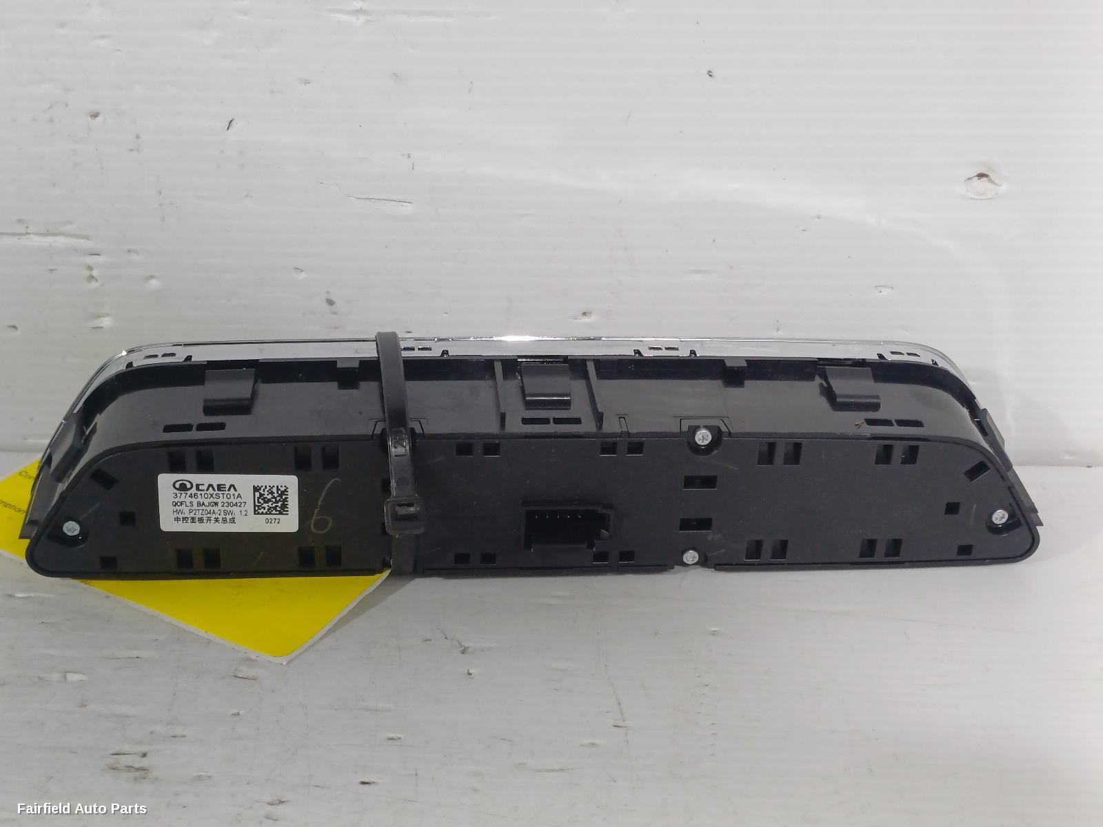 2021-2026 Haval Jolion Heater Ac Controls